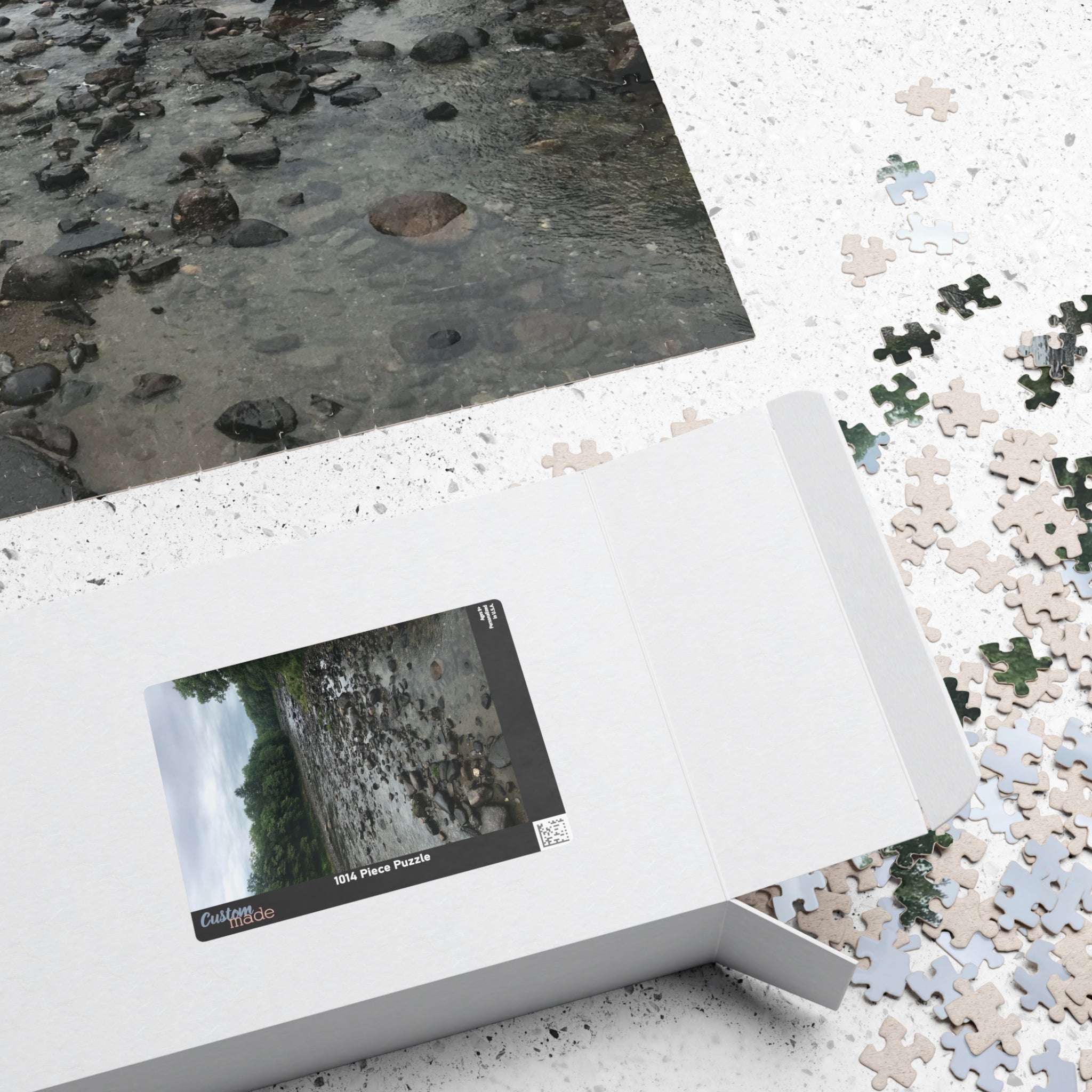 Carrabassett River Landscape Jigsaw Puzzle