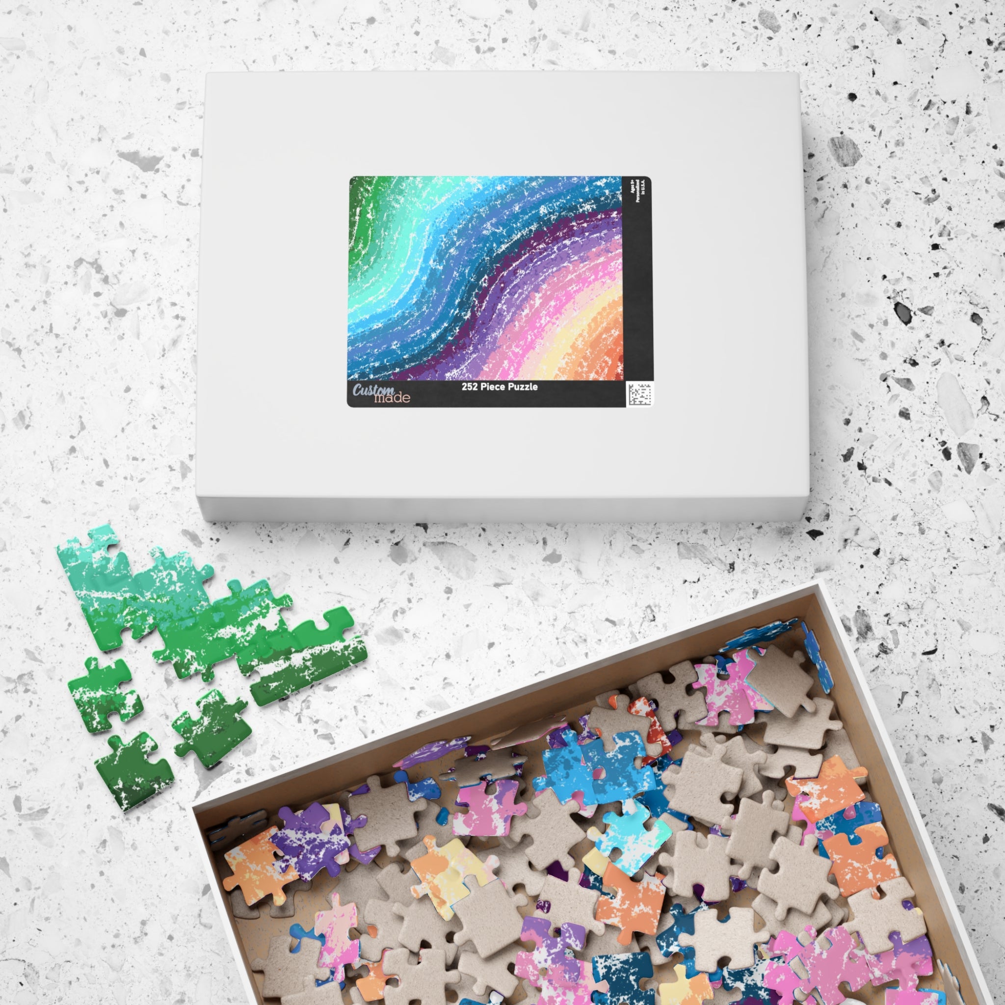 Colorful Swirl Puzzle