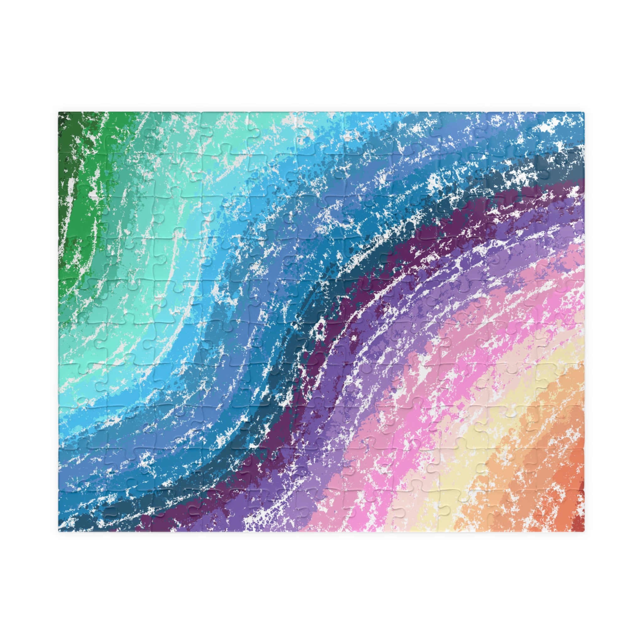 Colorful Swirl Puzzle