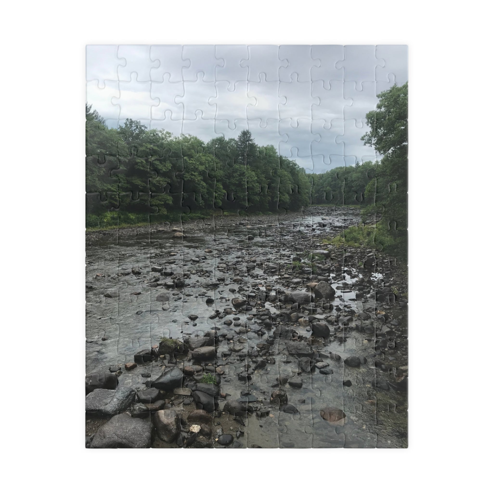 Carrabassett River Landscape Jigsaw Puzzle