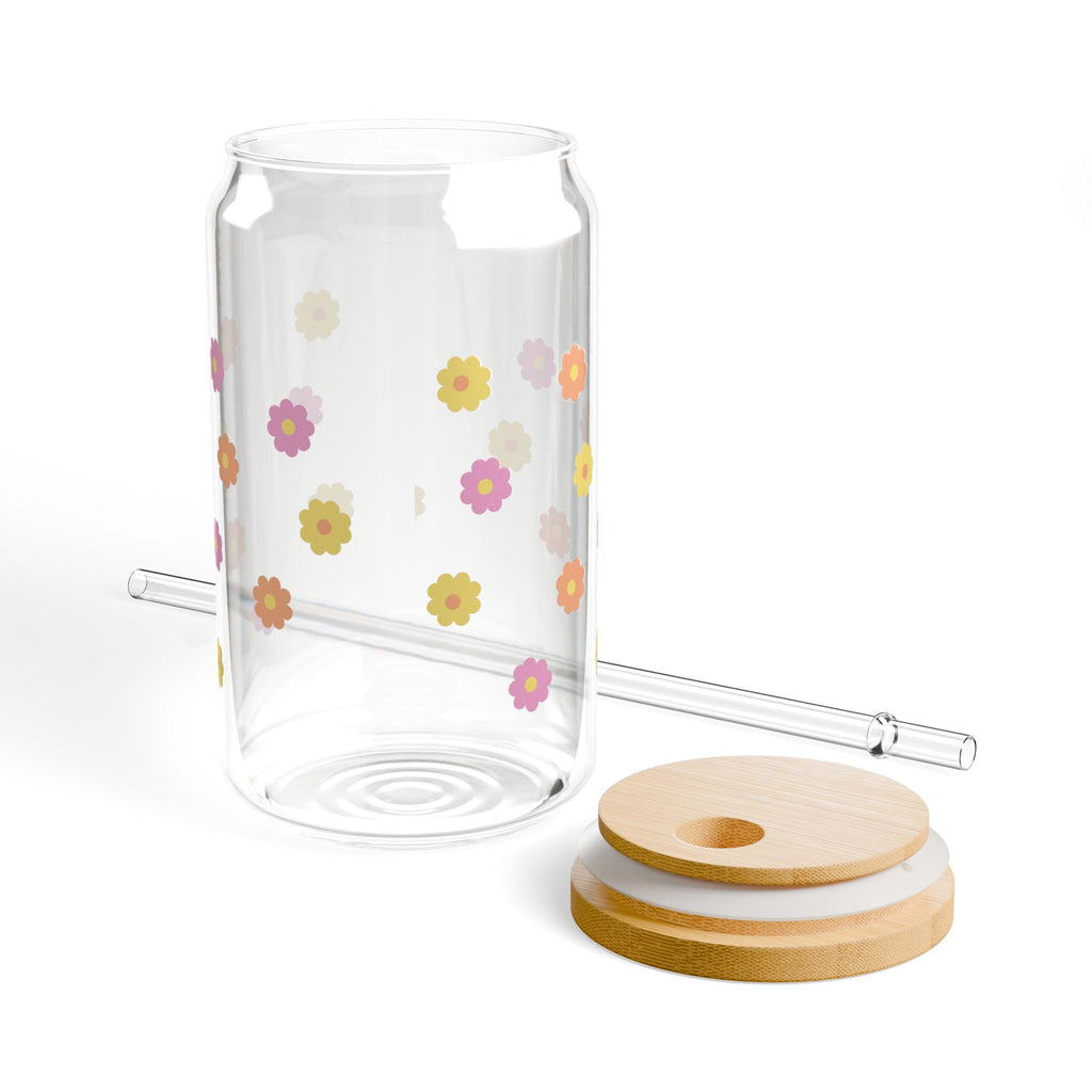 Flower Sipper Glass