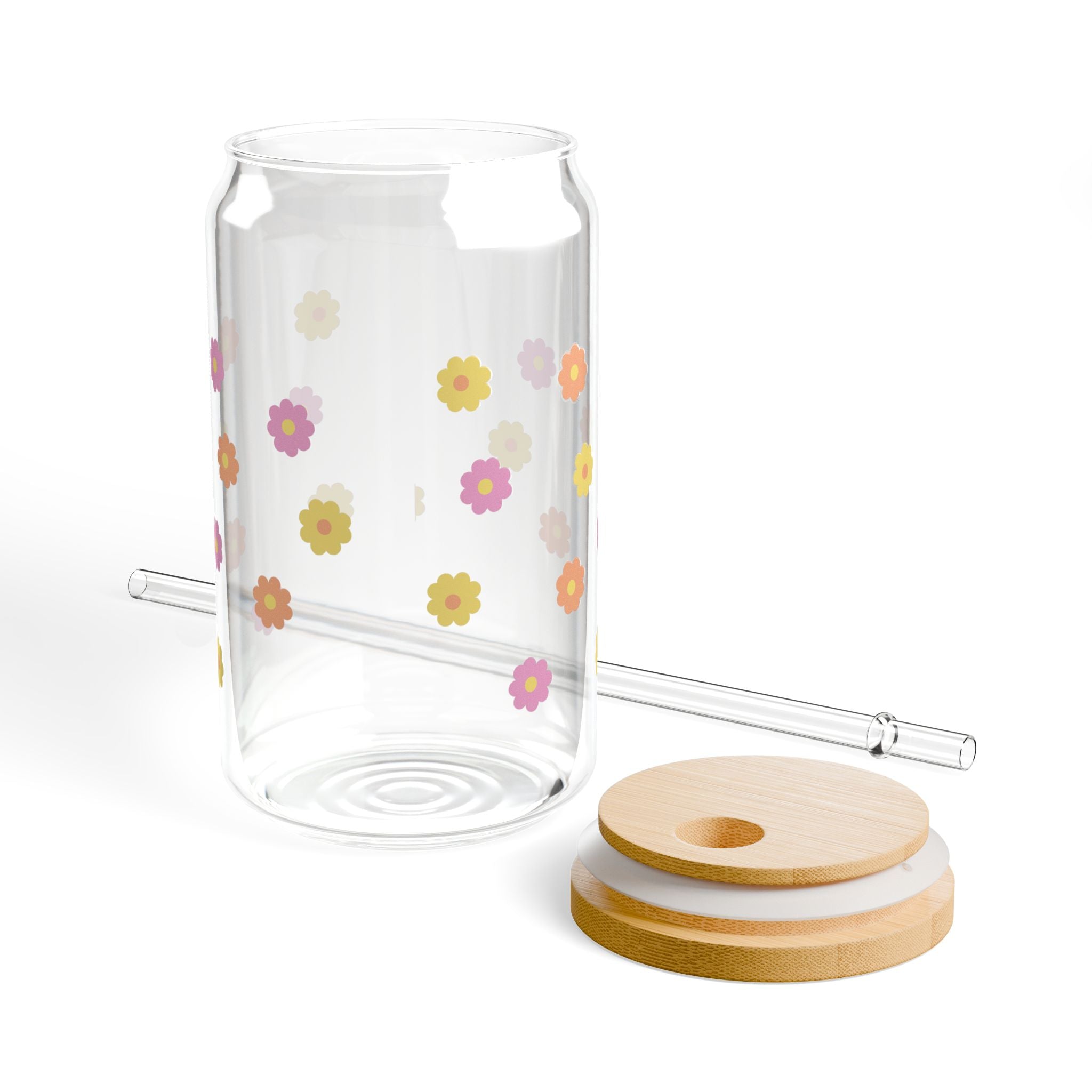 Flower Sipper Glass
