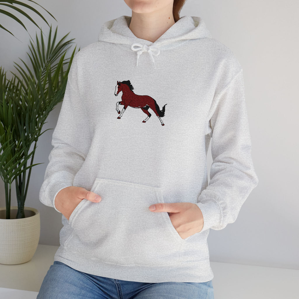 Red Running Horse Sweatshirt