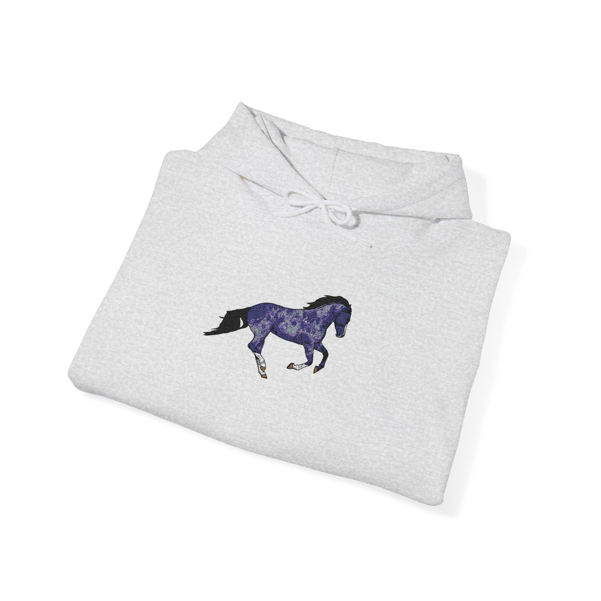Horse Dapple Grey Hooded Sweatshirt