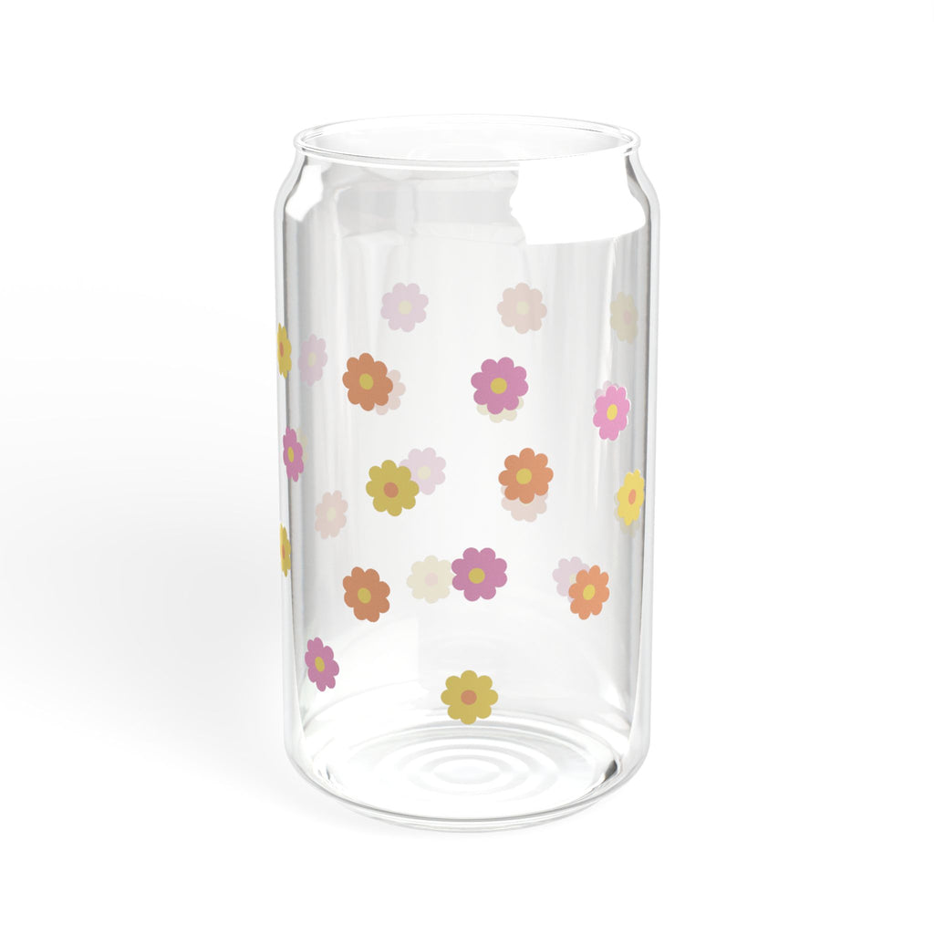 Flower Sipper Glass