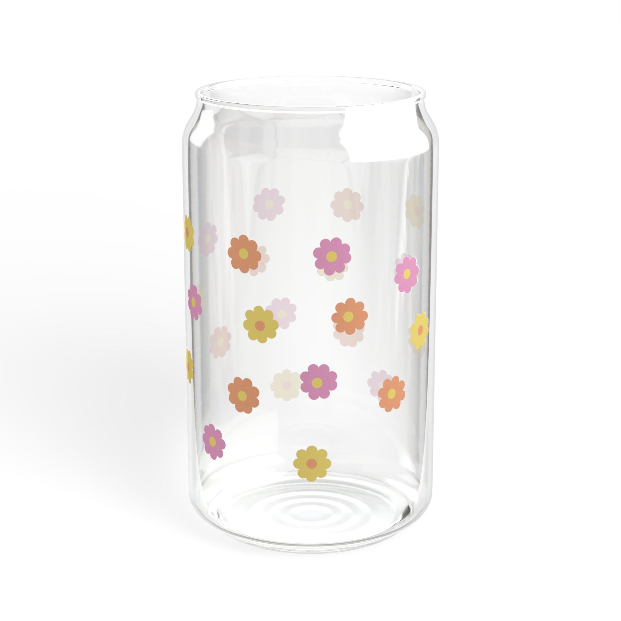Flower Sipper Glass