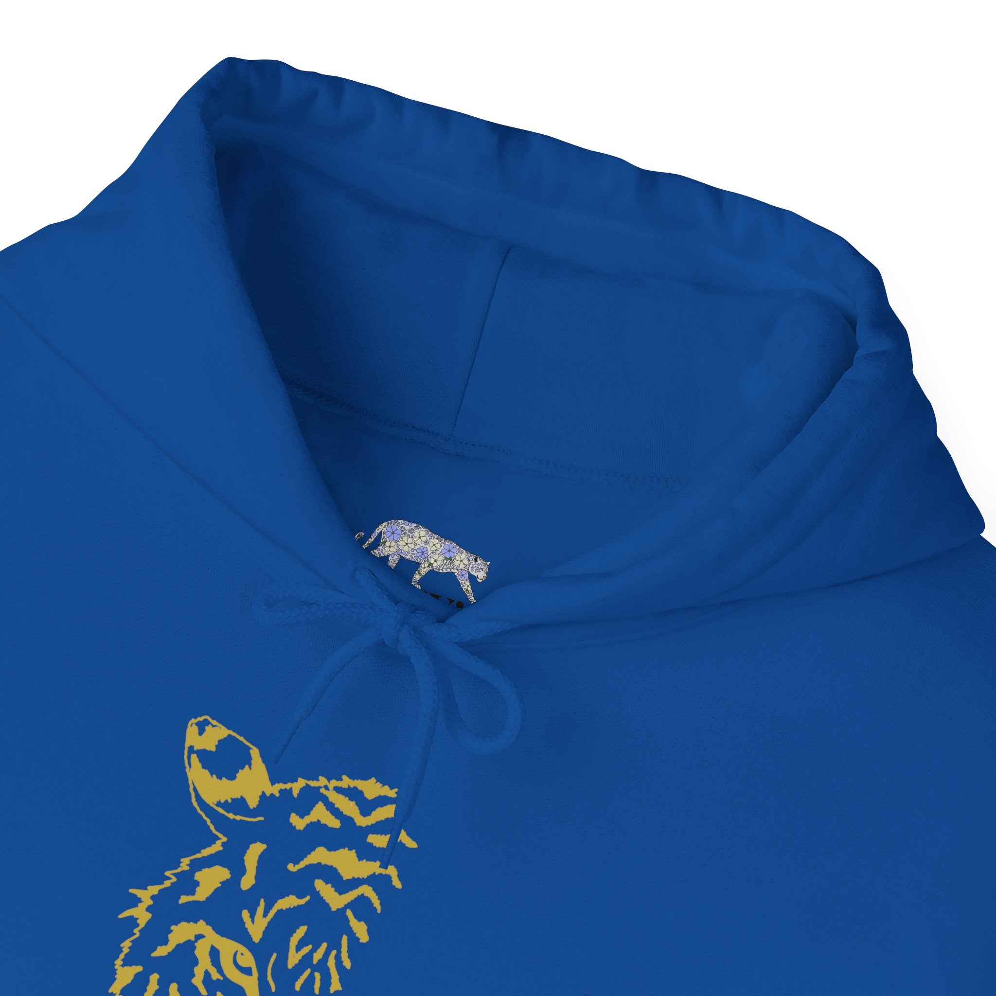 Gold-Finish Tiger Hoodie