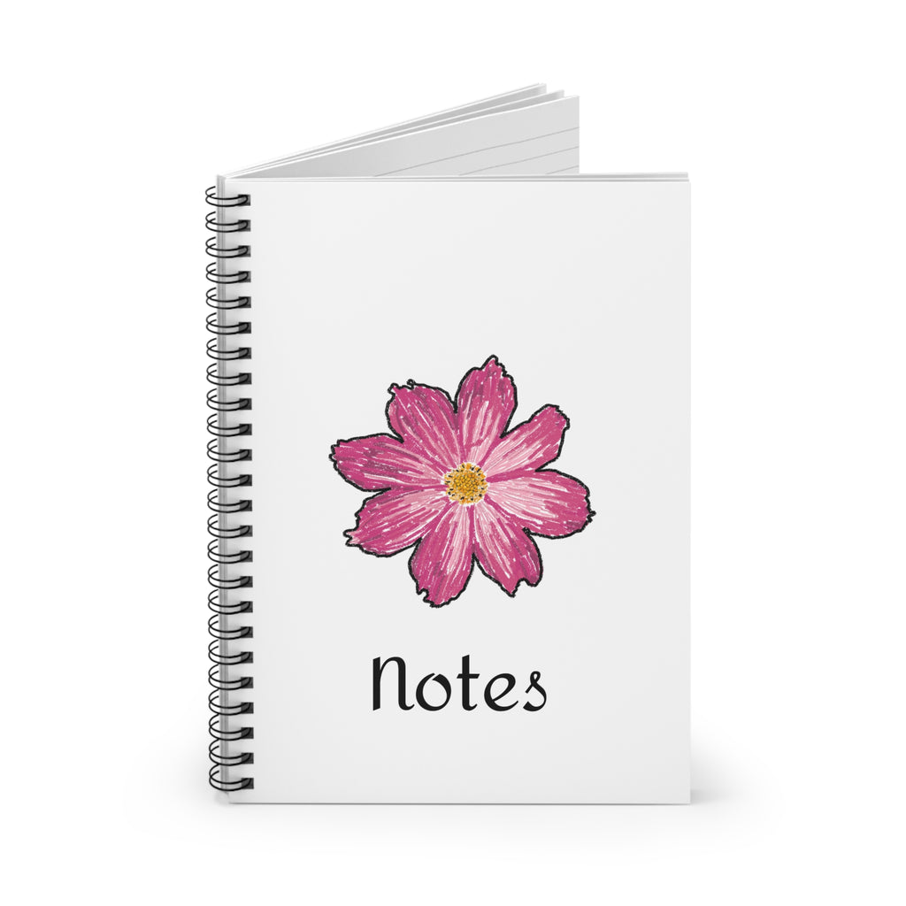 Floral Spiral Notebook