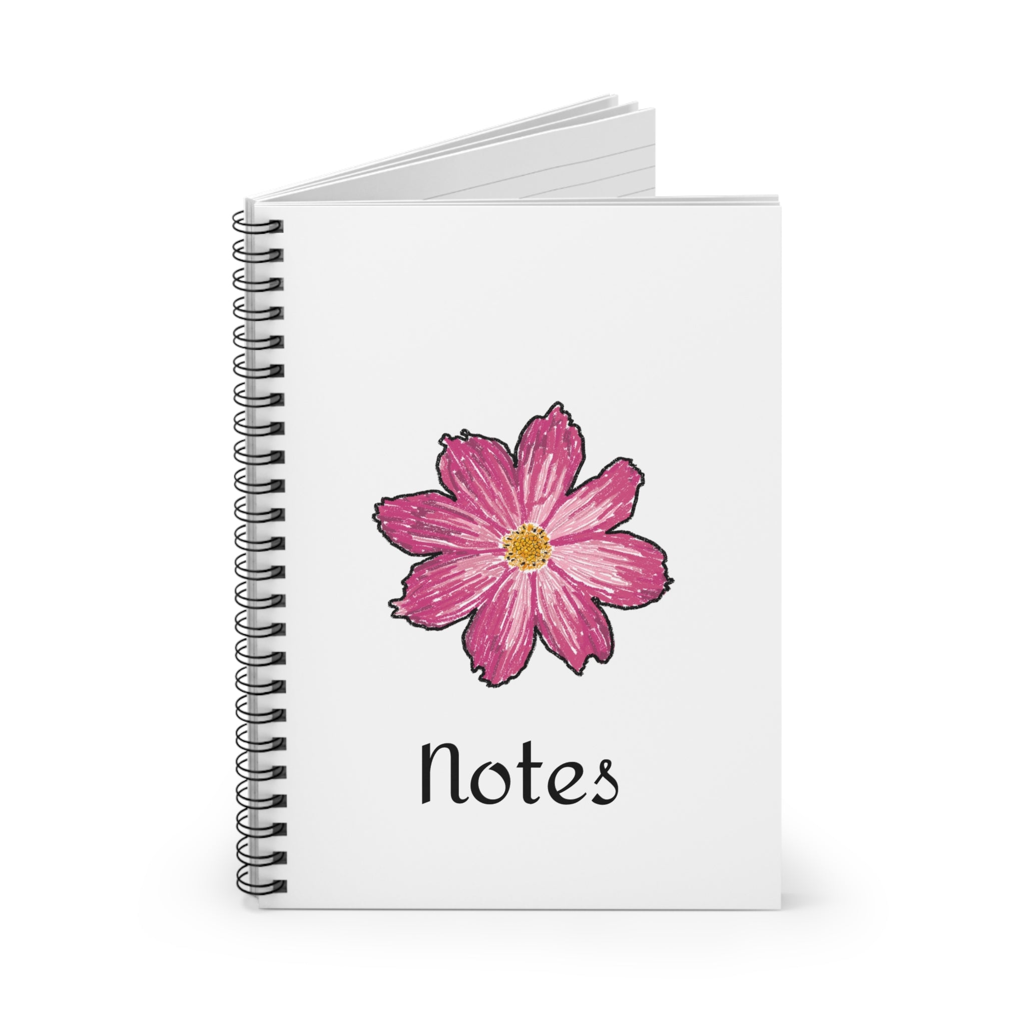 Floral Spiral Notebook