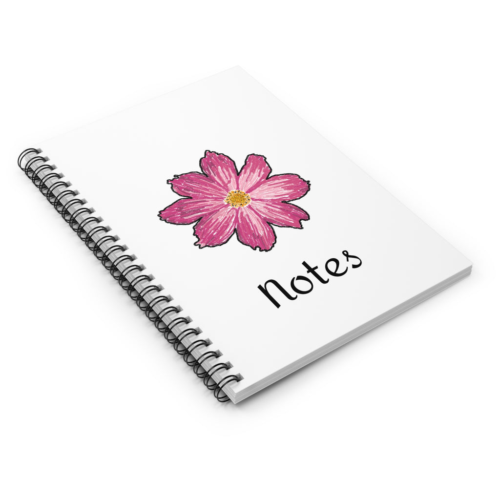 Floral Spiral Notebook