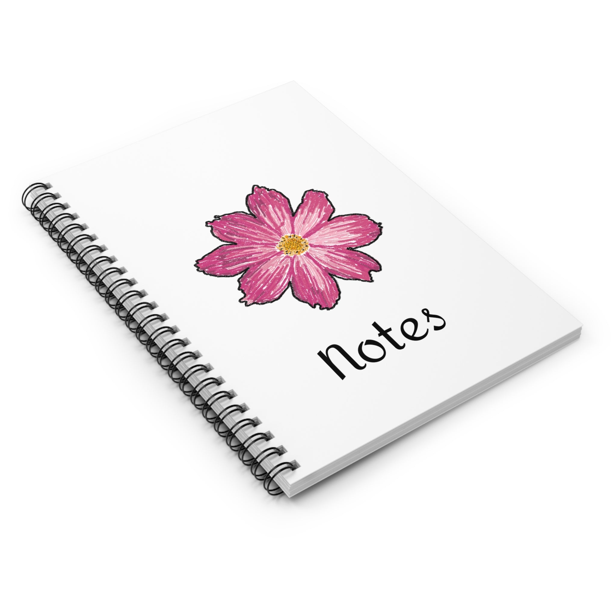 Floral Spiral Notebook