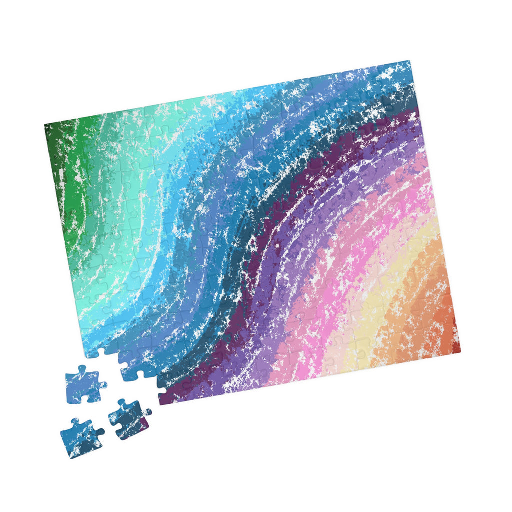 Colorful Swirl Puzzle