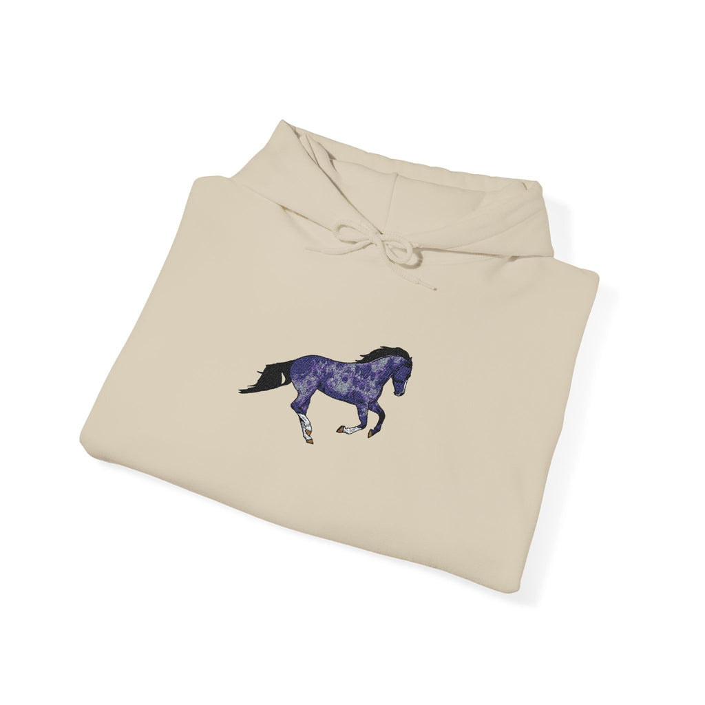 Horse Dapple Grey Hooded Sweatshirt