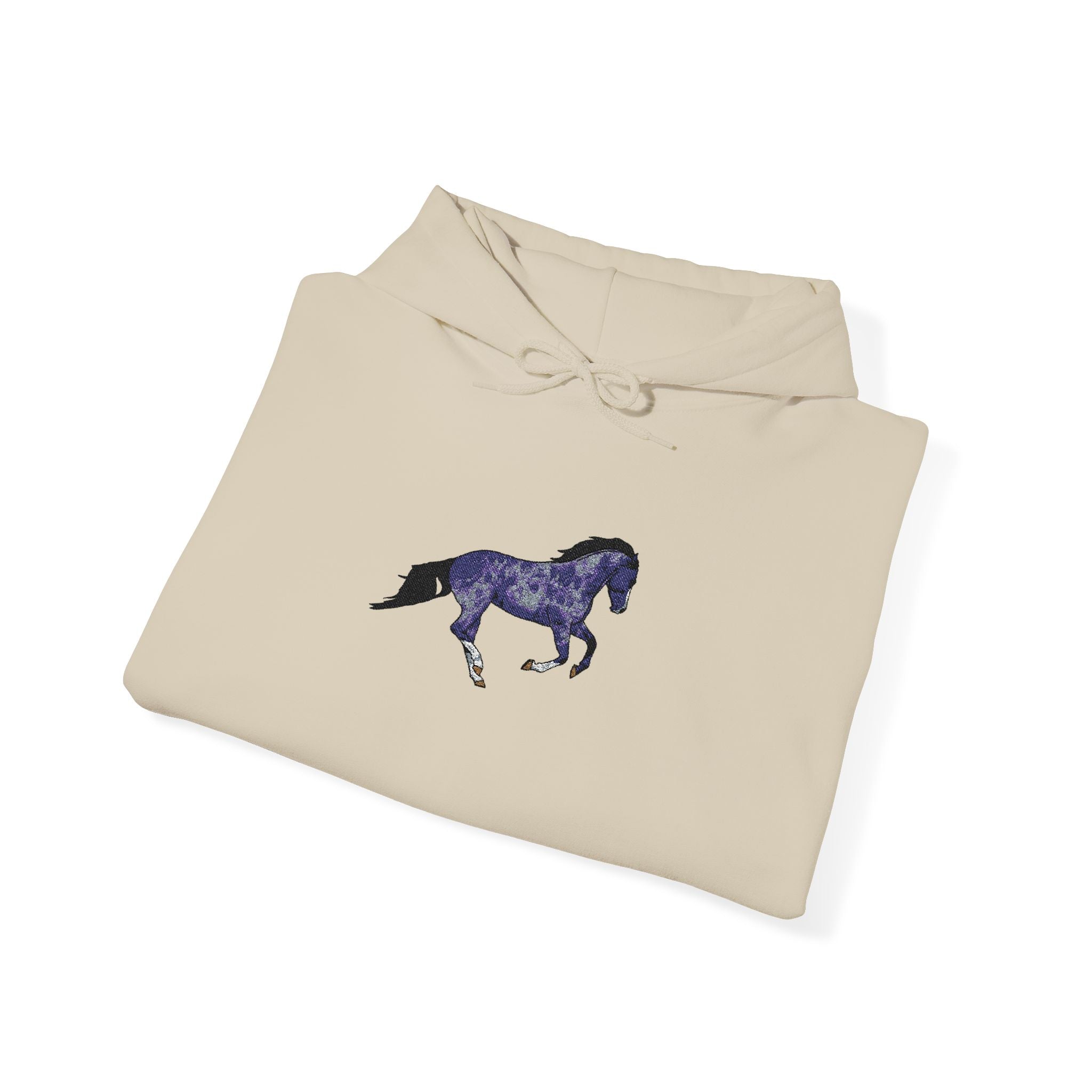 Horse Dapple Grey Hooded Sweatshirt