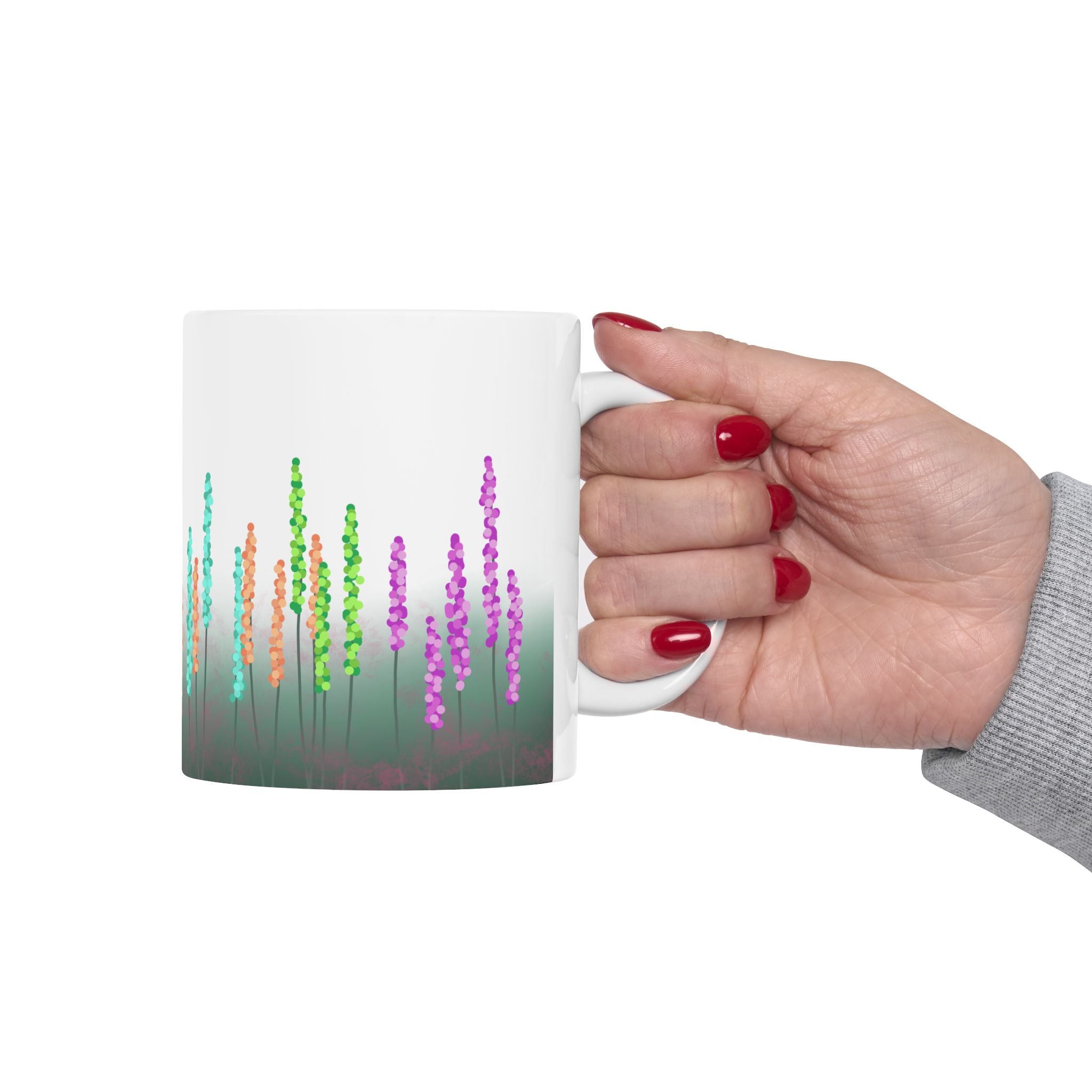 Lavender Flower Mug