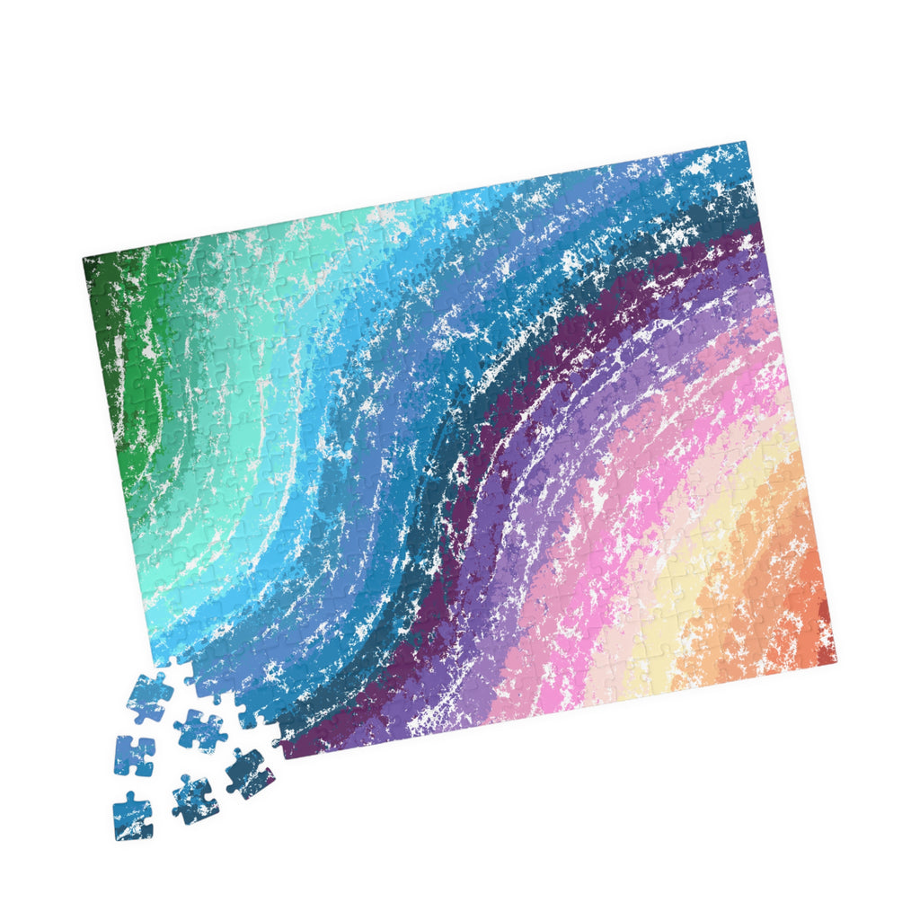 Colorful Swirl Puzzle