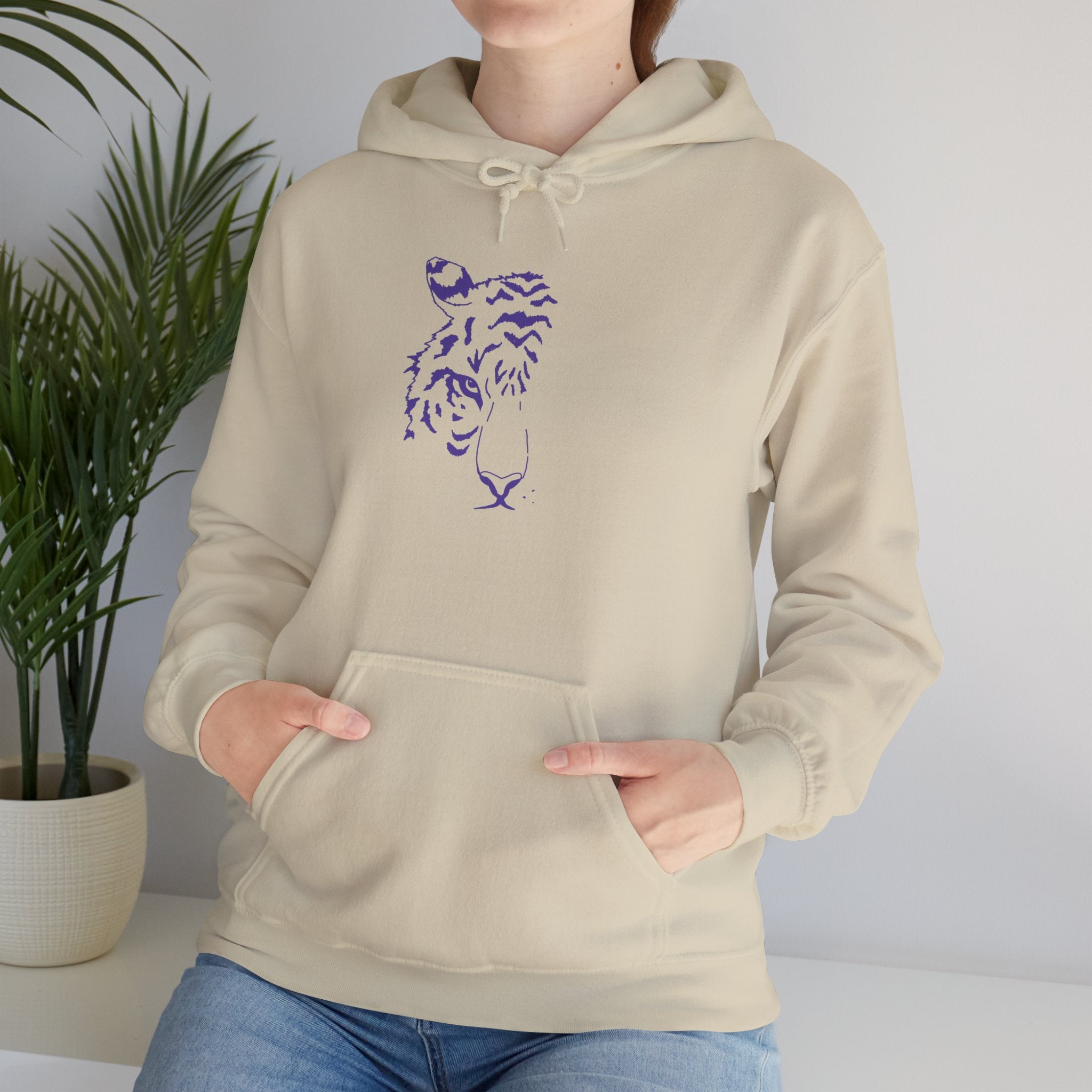 Purple Tiger Hoodie