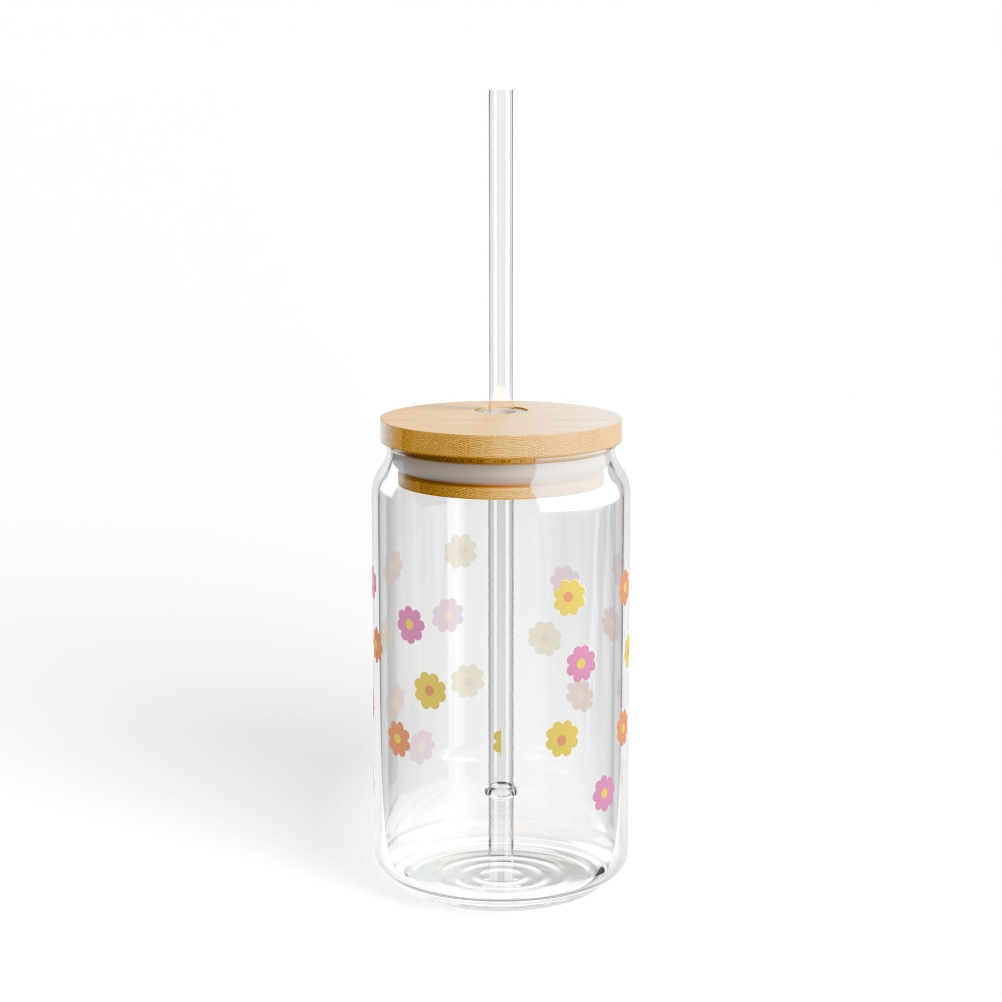 Flower Sipper Glass