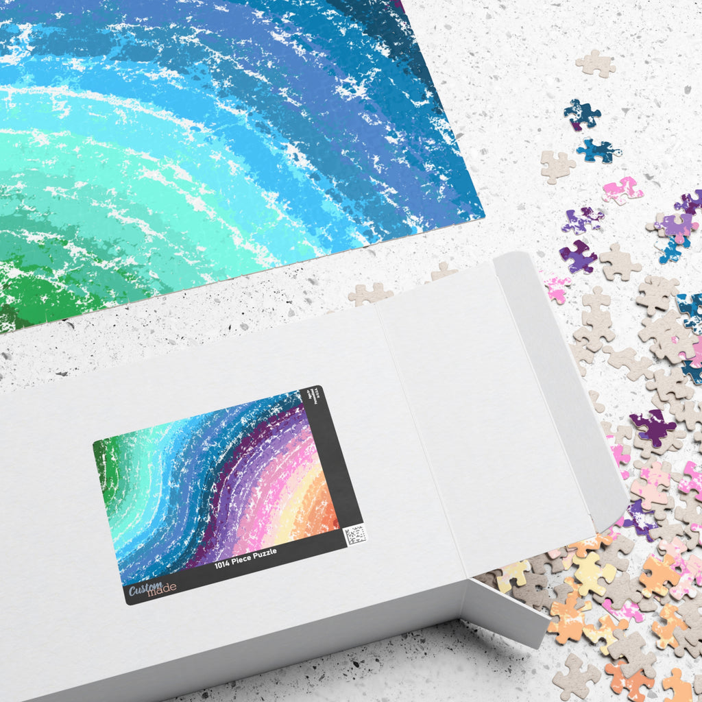 Colorful Swirl Puzzle
