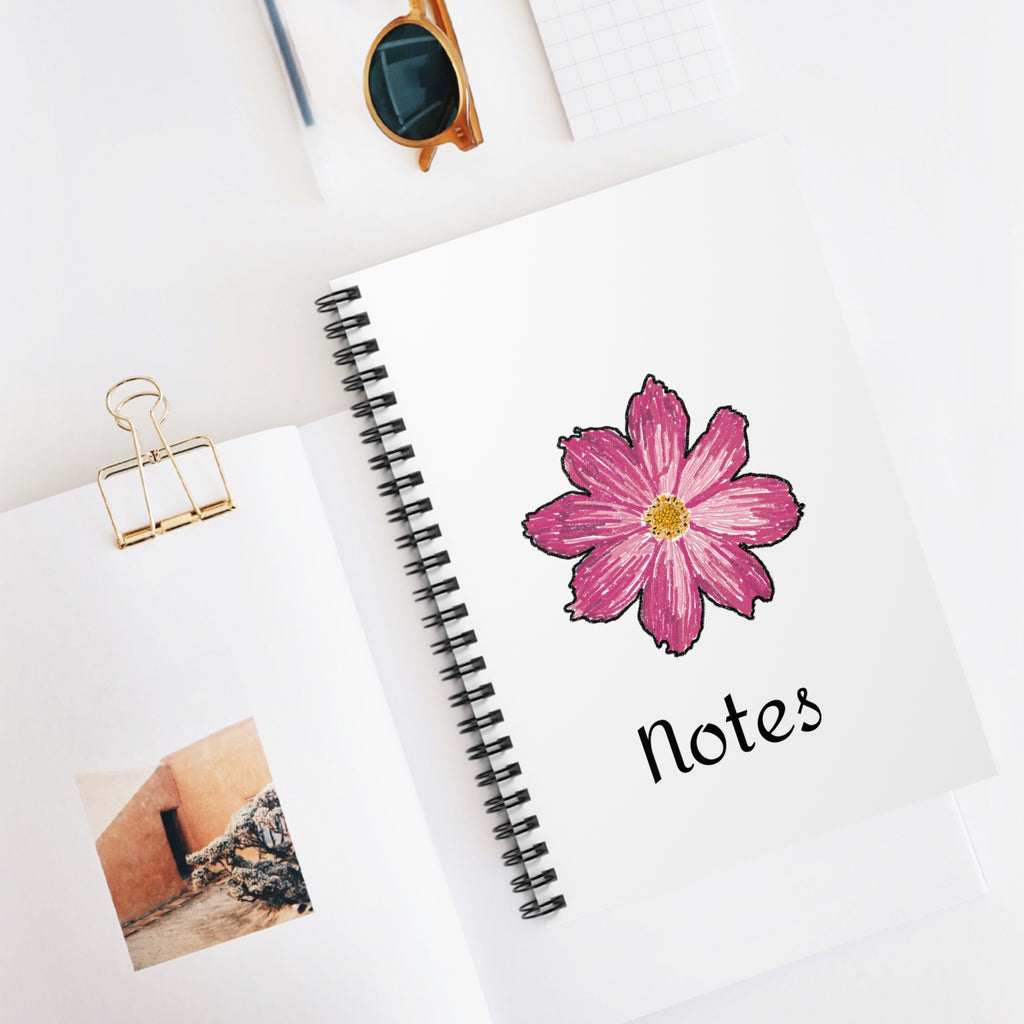 Floral Spiral Notebook