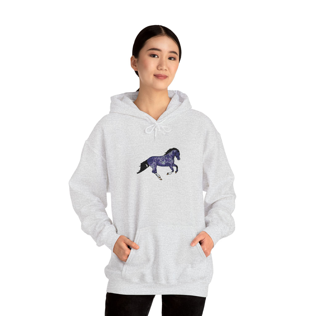 Horse Dapple Grey Hooded Sweatshirt