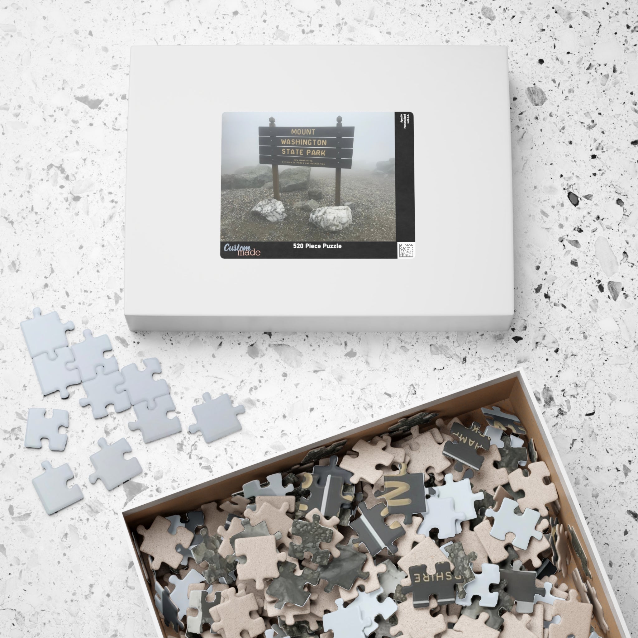 Mount Washington State Park Sign Puzzle