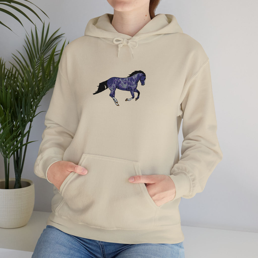Horse Dapple Grey Hooded Sweatshirt