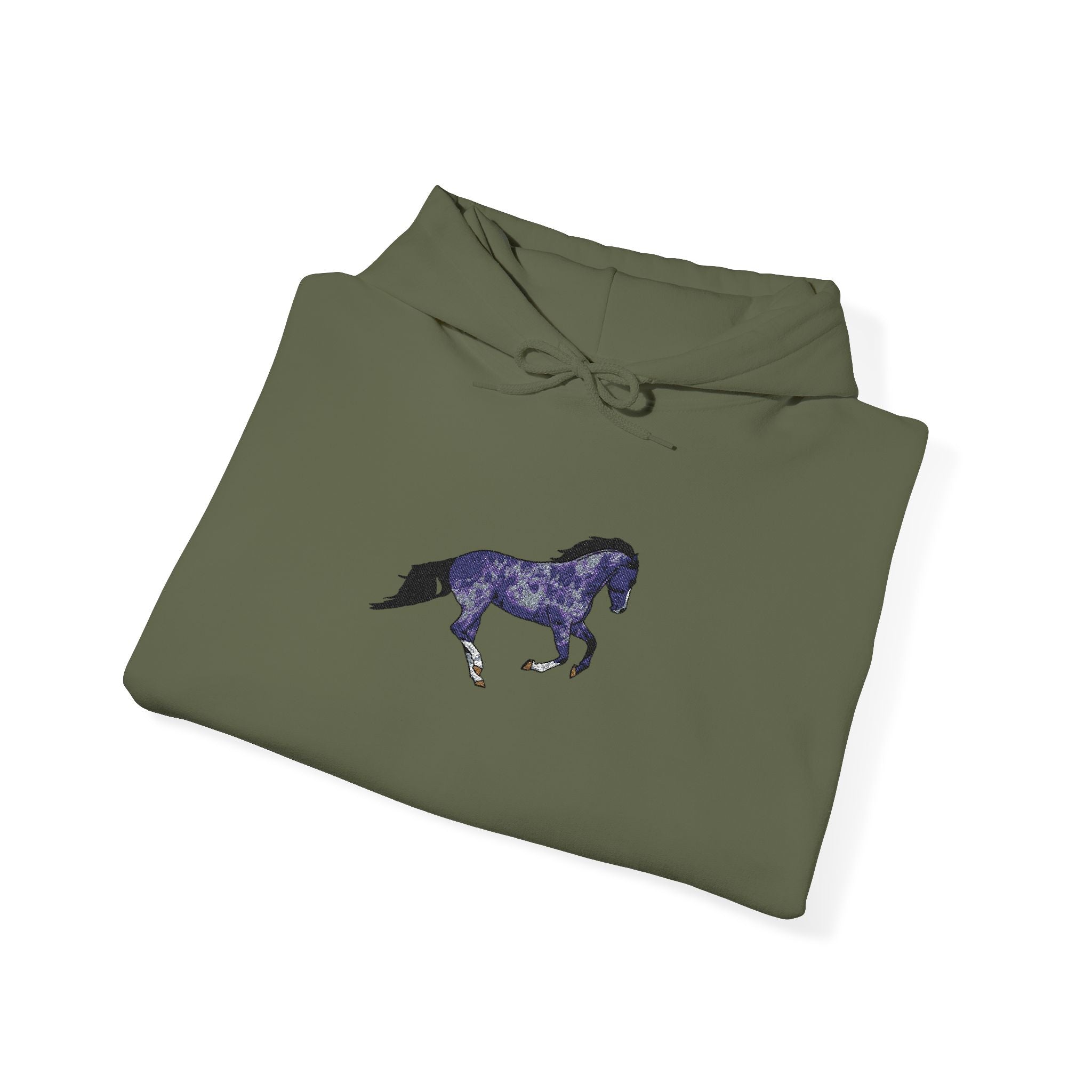 Horse Dapple Grey Hooded Sweatshirt