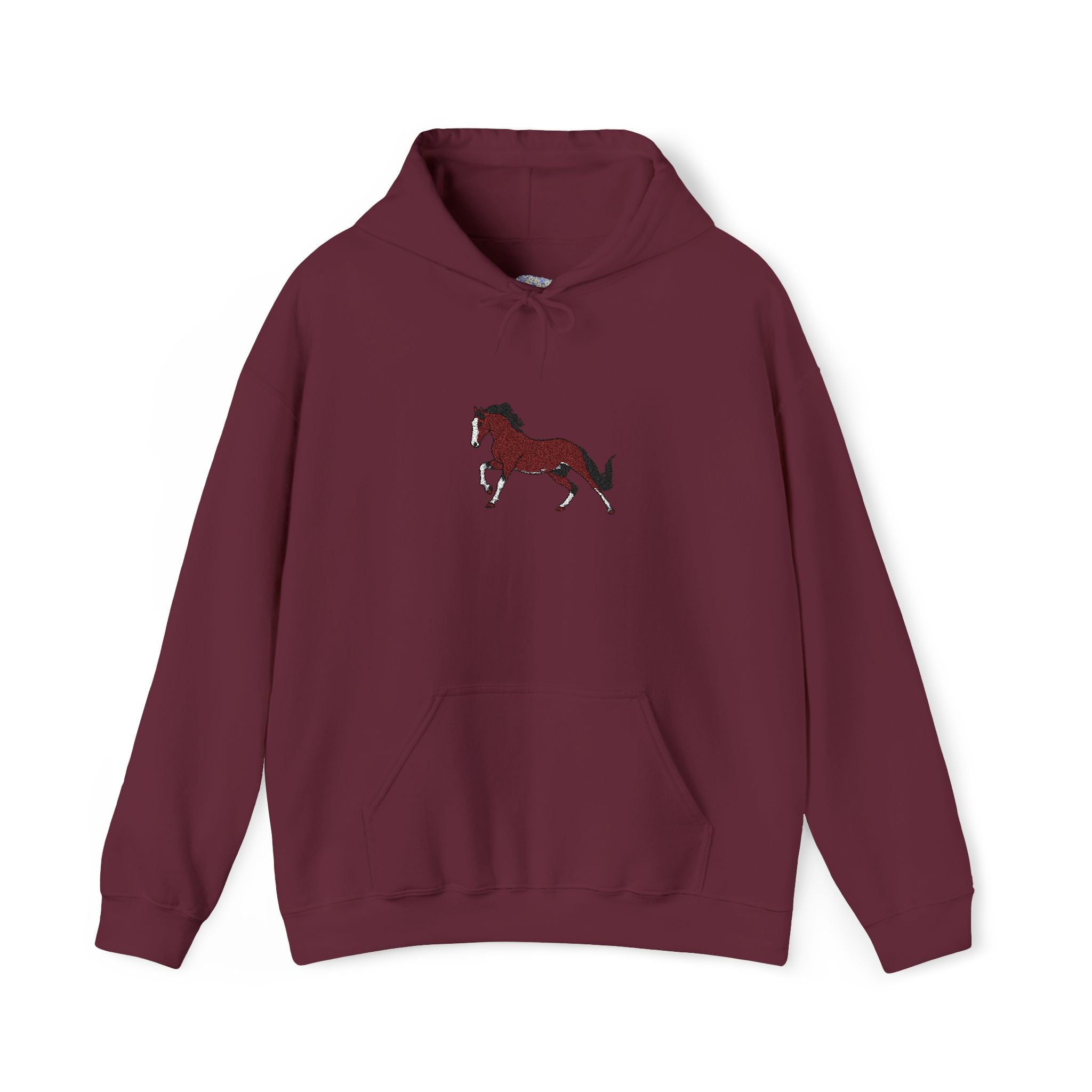 Red Running Horse Sweatshirt