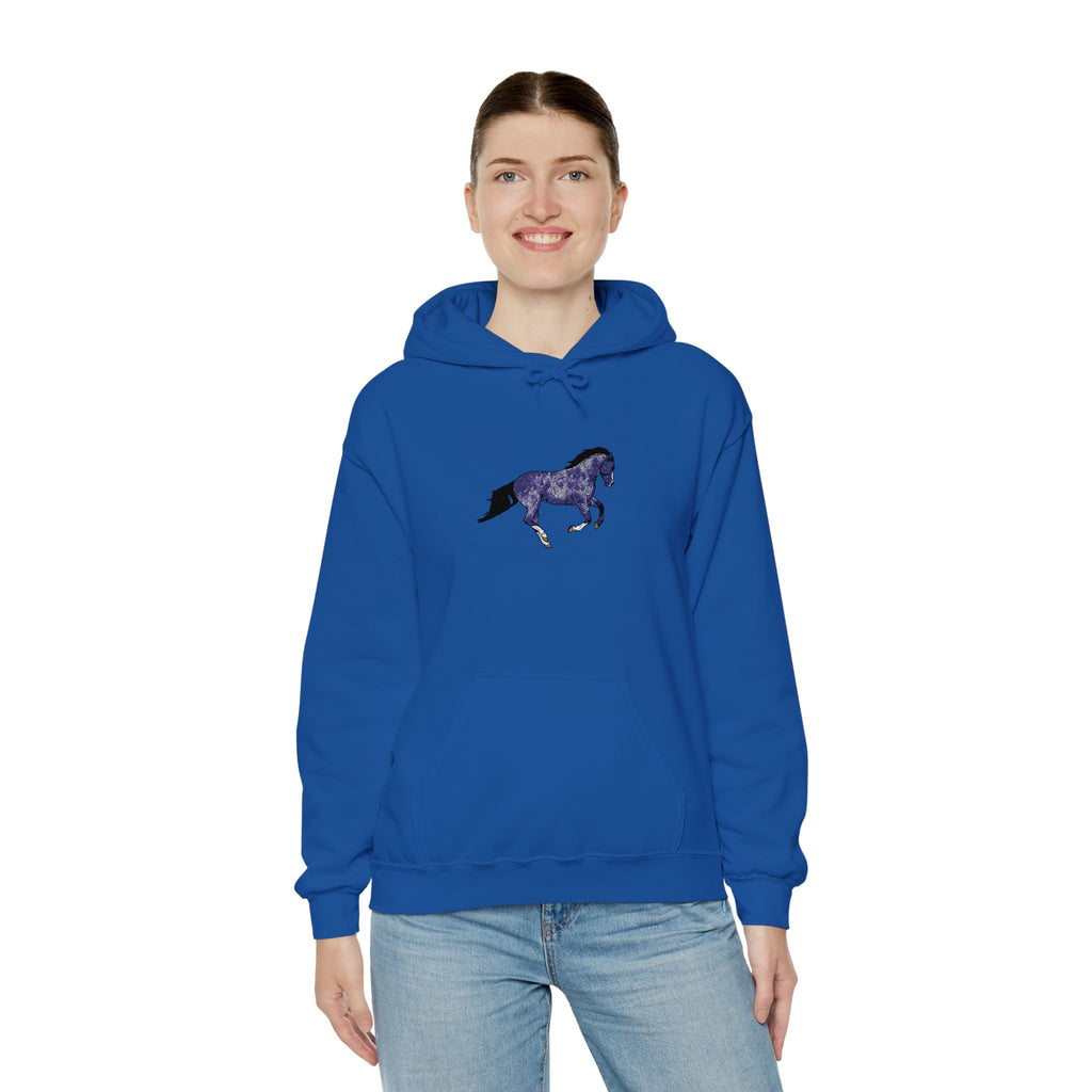 Horse Dapple Grey Hooded Sweatshirt