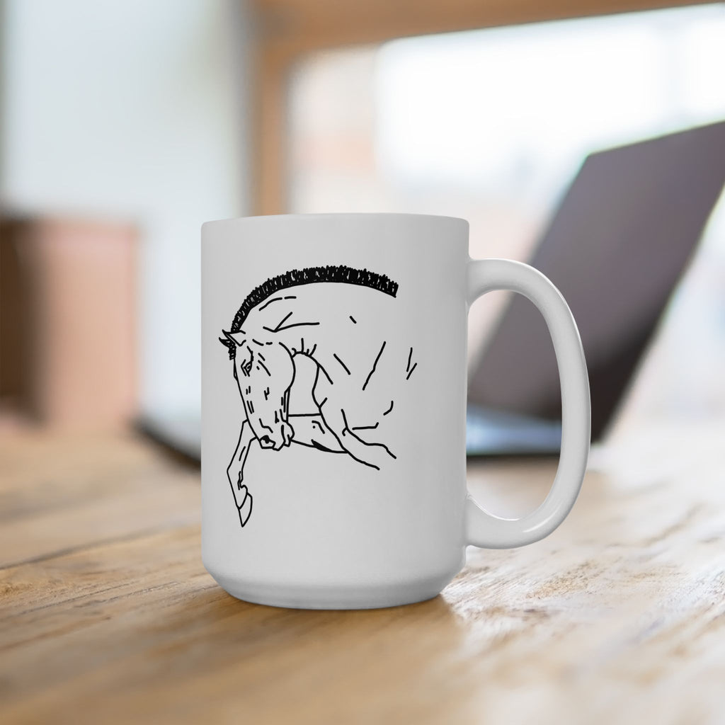 Charming Horse Ceramic Mug
