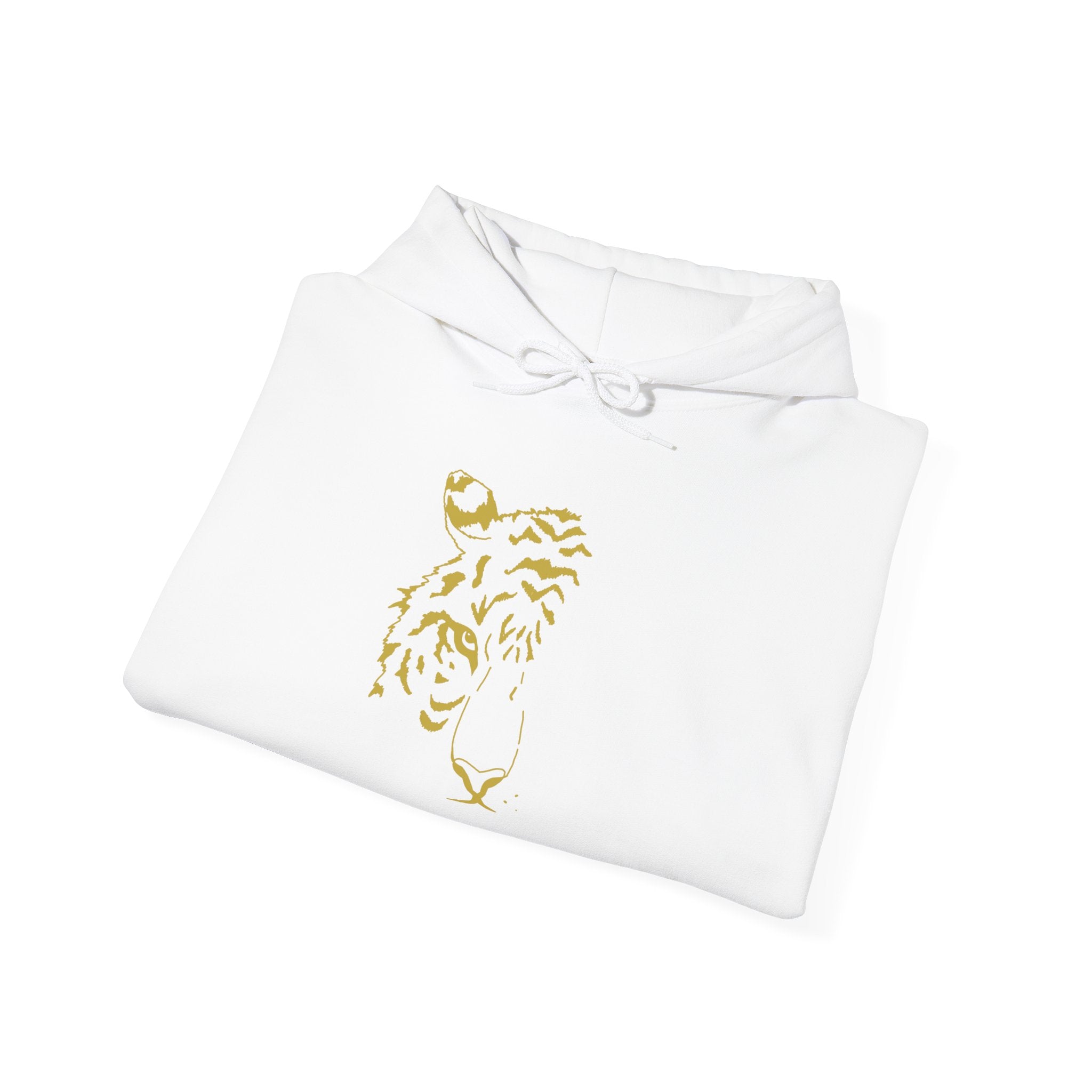 Gold-Finish Tiger Hoodie