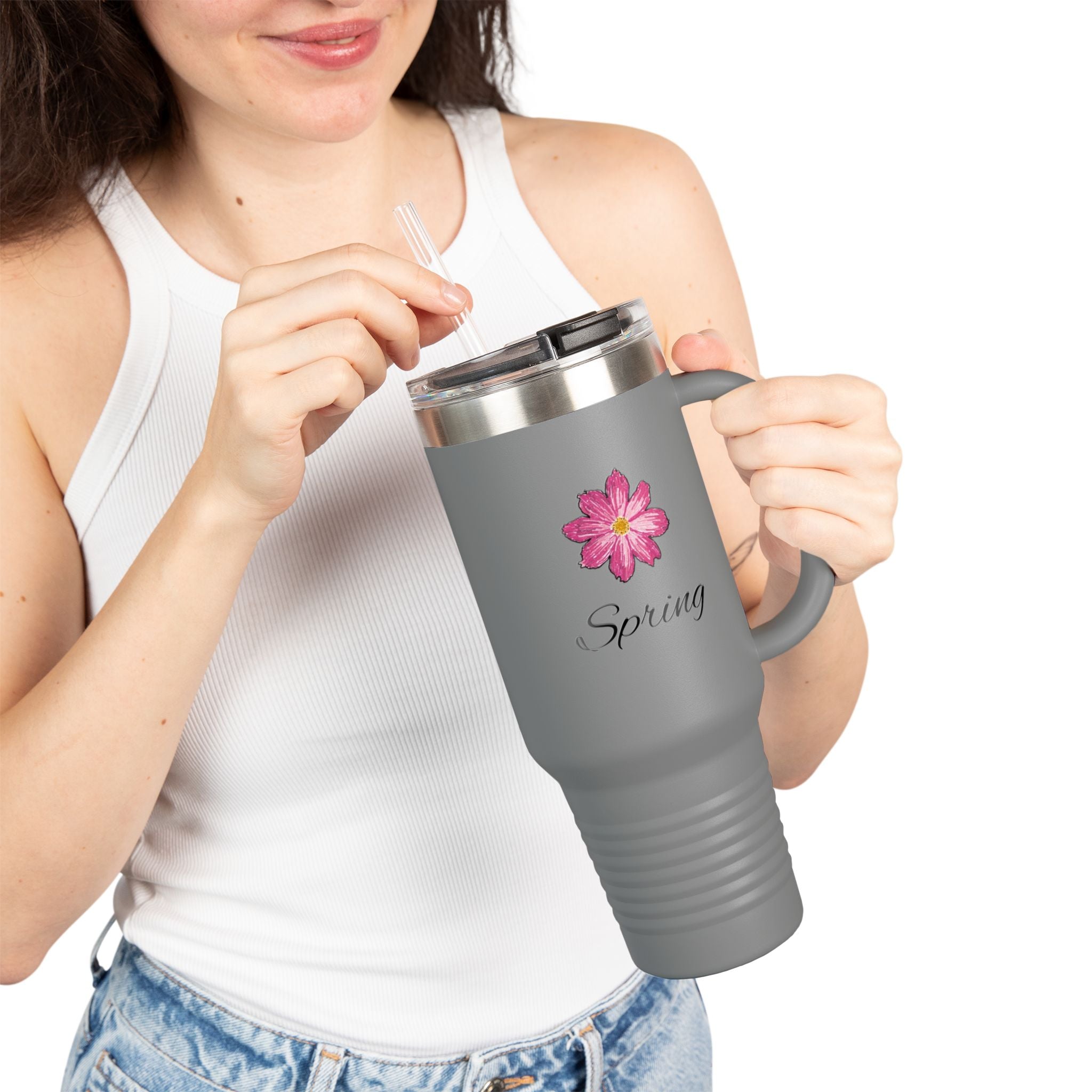 Spring Insulated Travel Mug