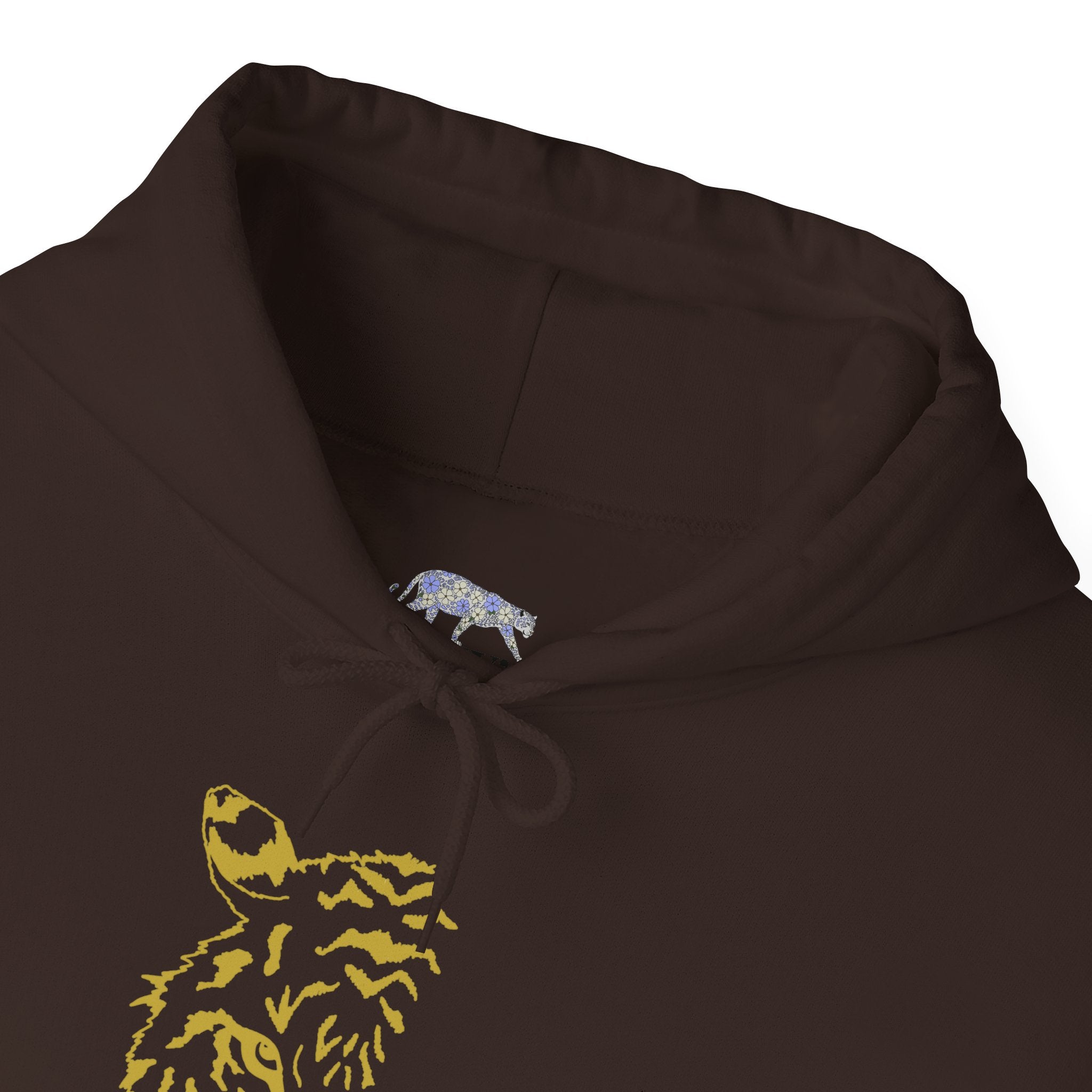 Gold-Finish Tiger Hoodie