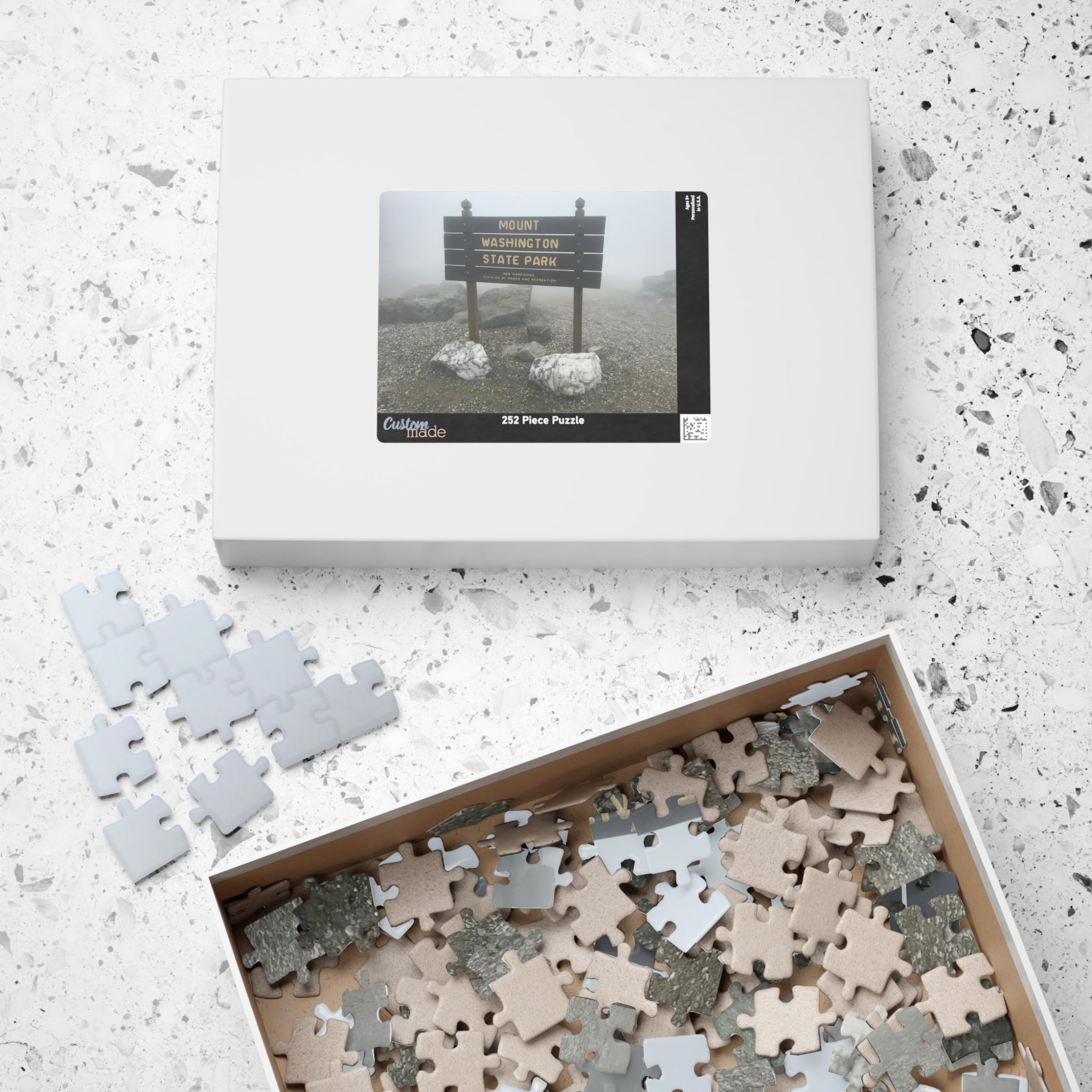 Mount Washington State Park Sign Puzzle