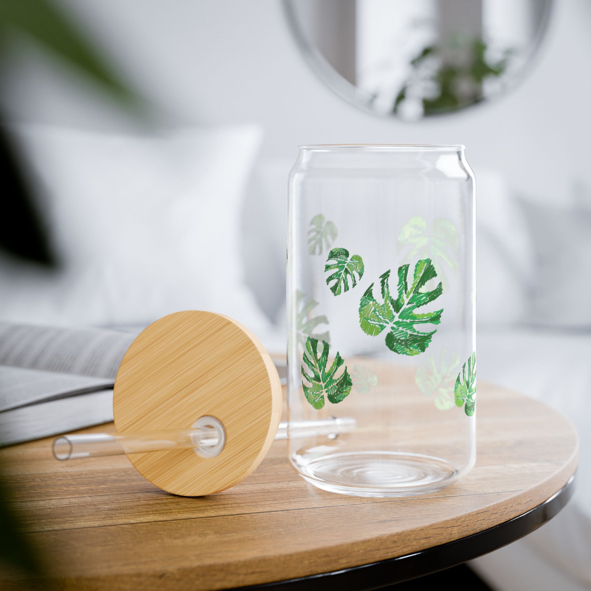 Leaf Sipper Glass