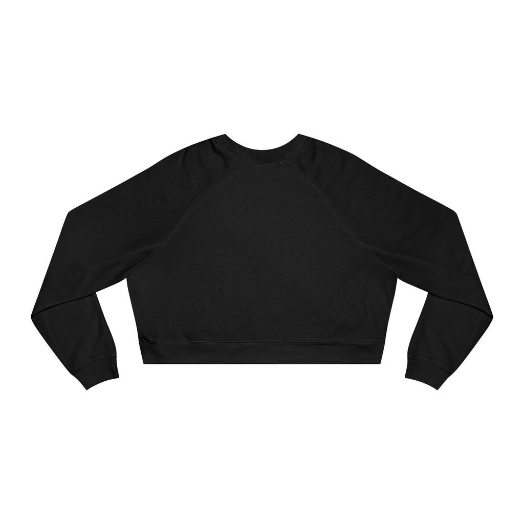 Floral Fleece Crop Pullover