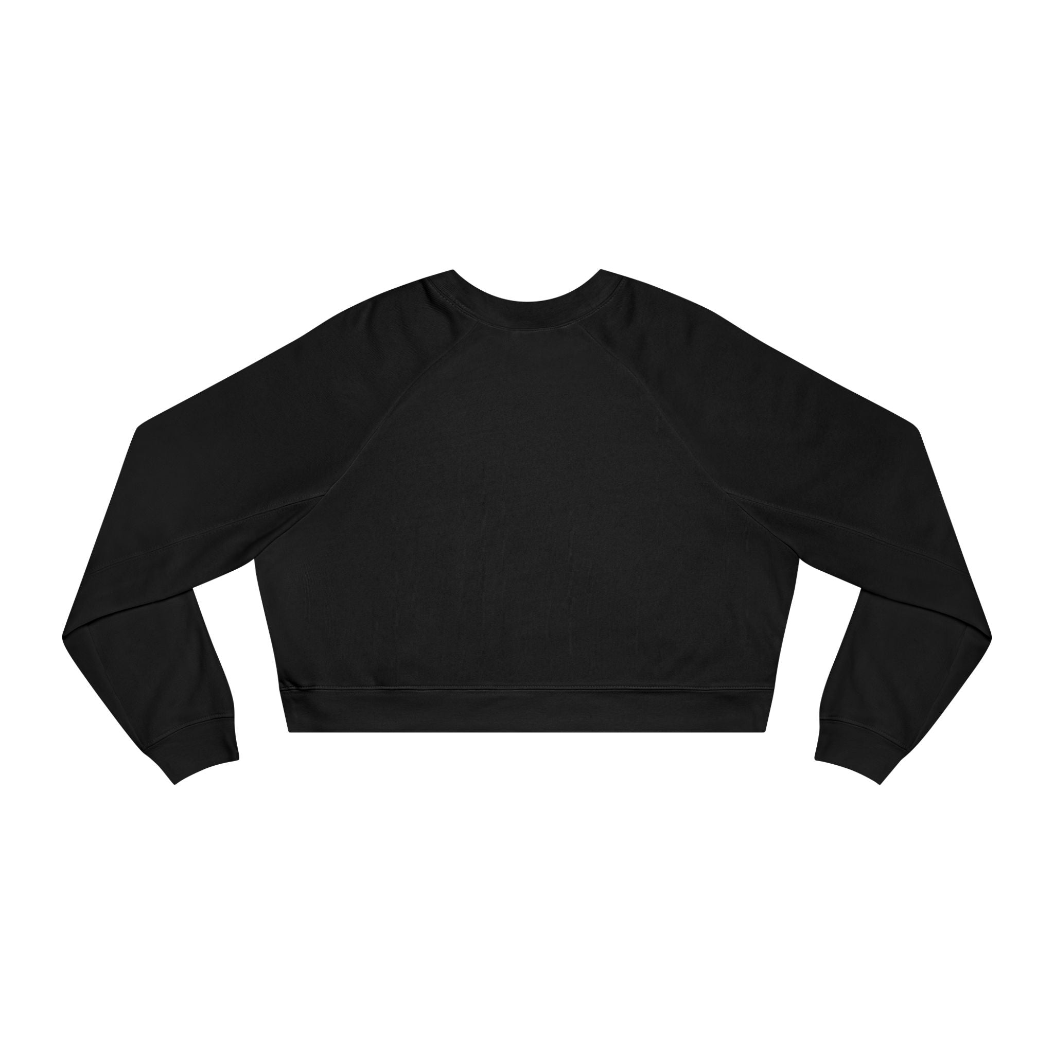 Floral Fleece Crop Pullover