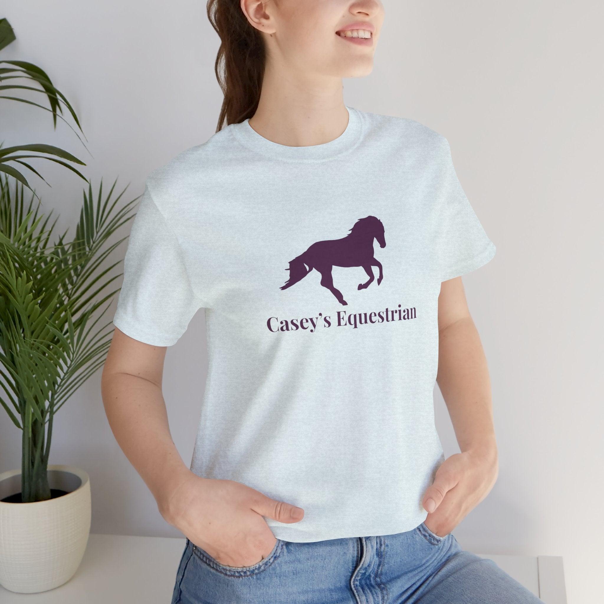 Casey’s Equestrian Solid Logo T-Shirt
