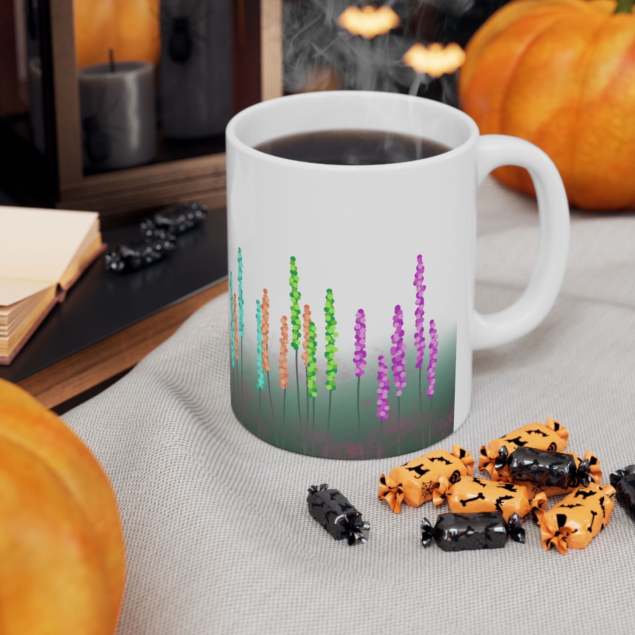 Lavender Flower Mug