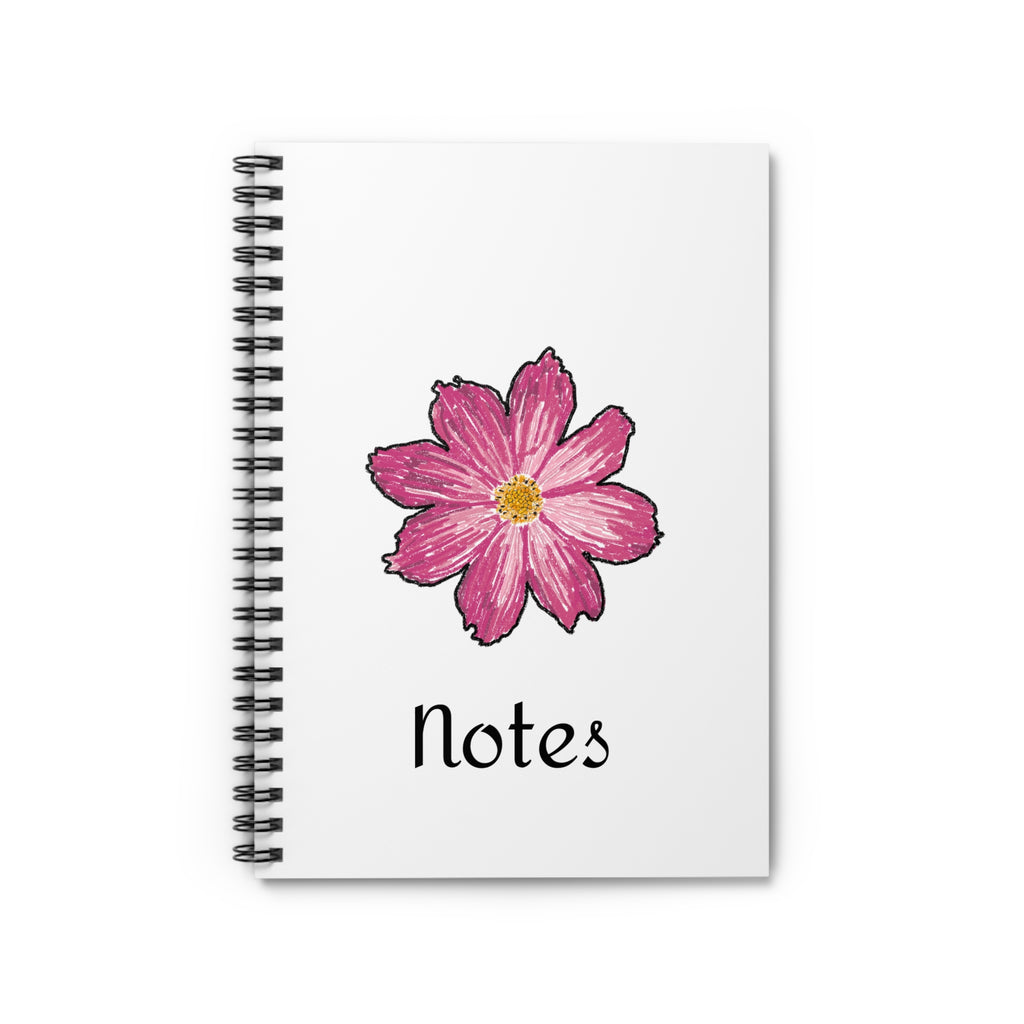 Floral Spiral Notebook