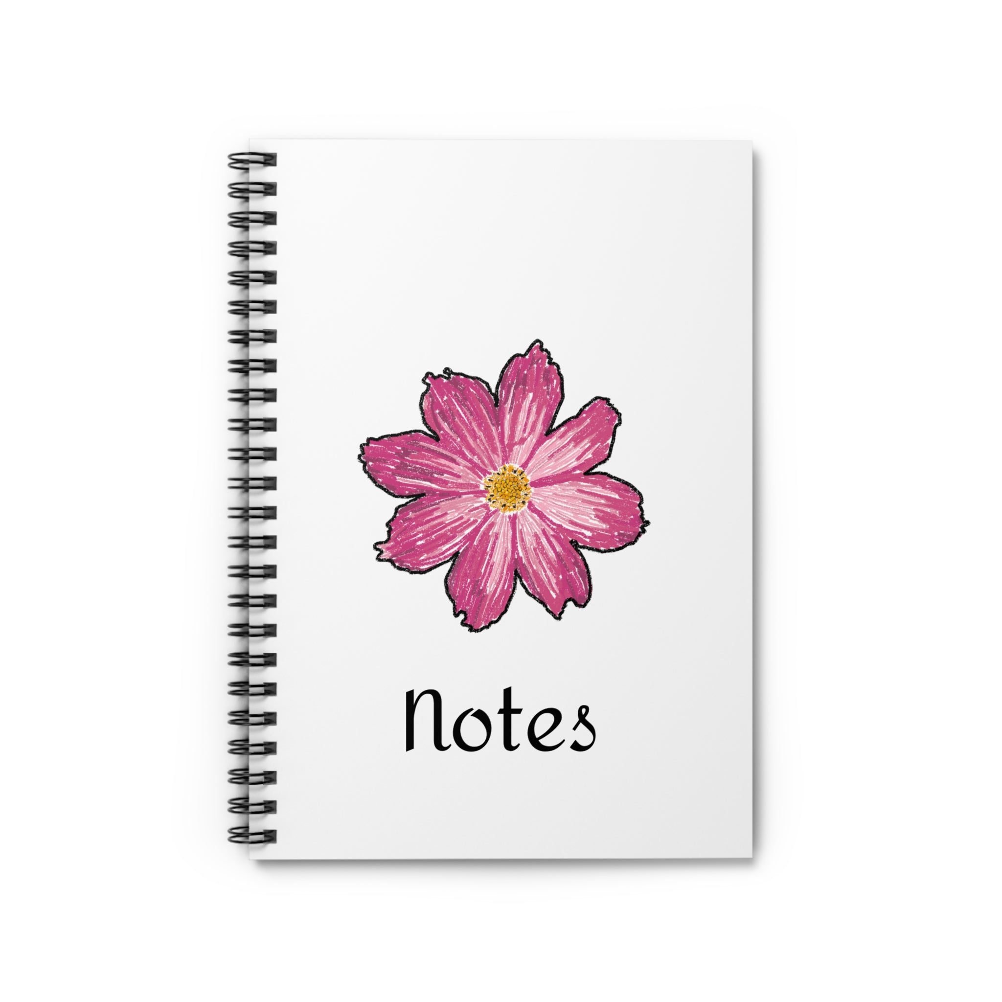 Floral Spiral Notebook