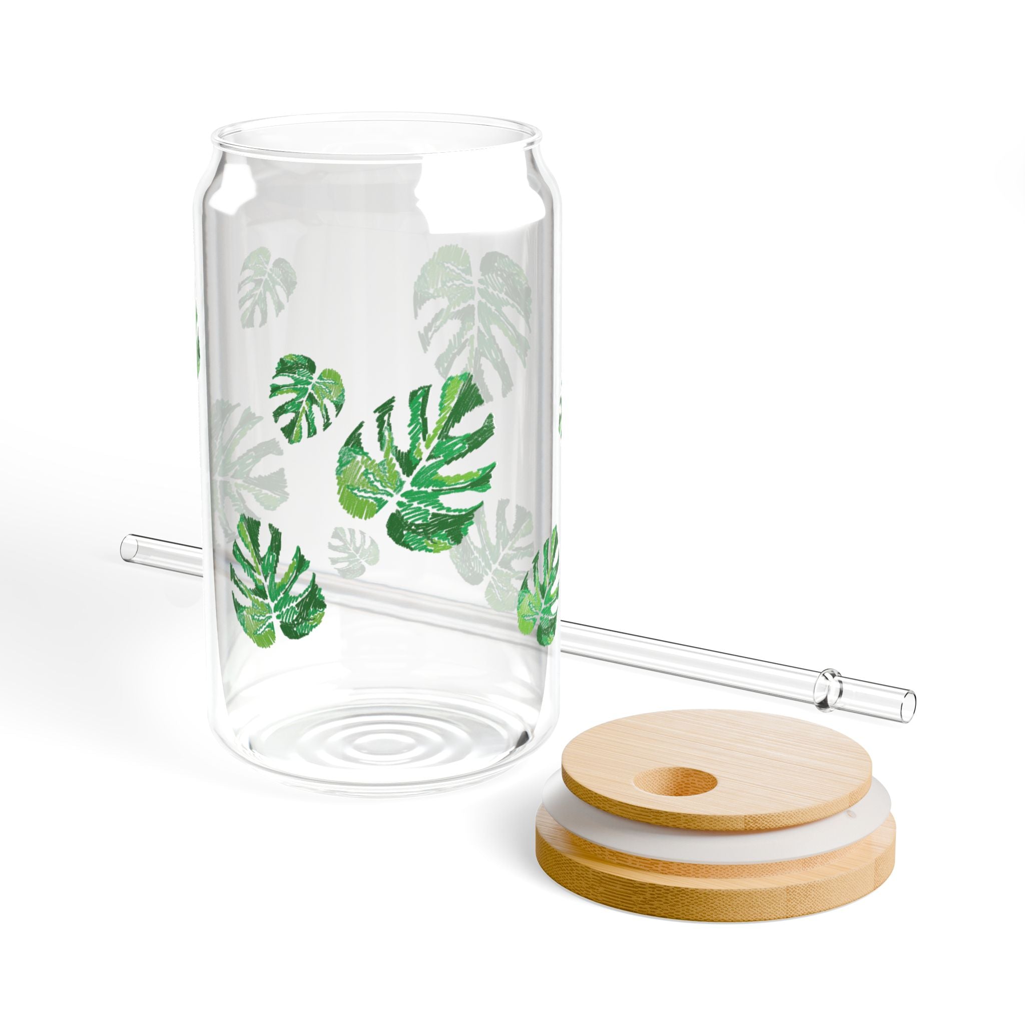 Leaf Sipper Glass