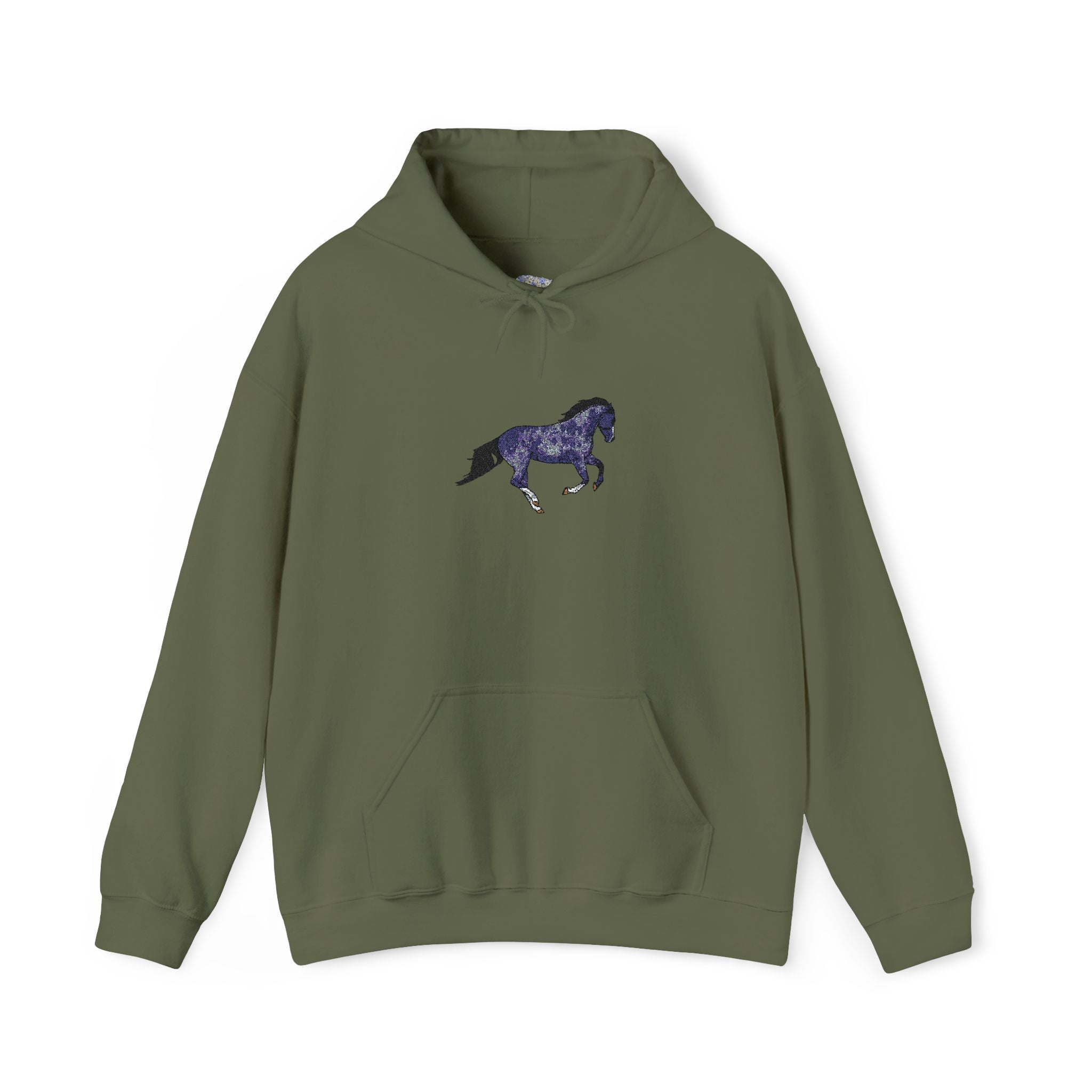 Horse Dapple Grey Hooded Sweatshirt
