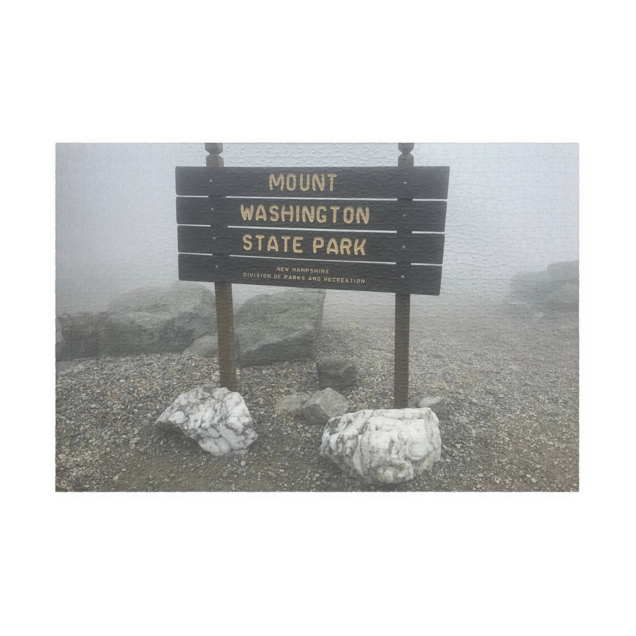 Mount Washington State Park Sign Puzzle