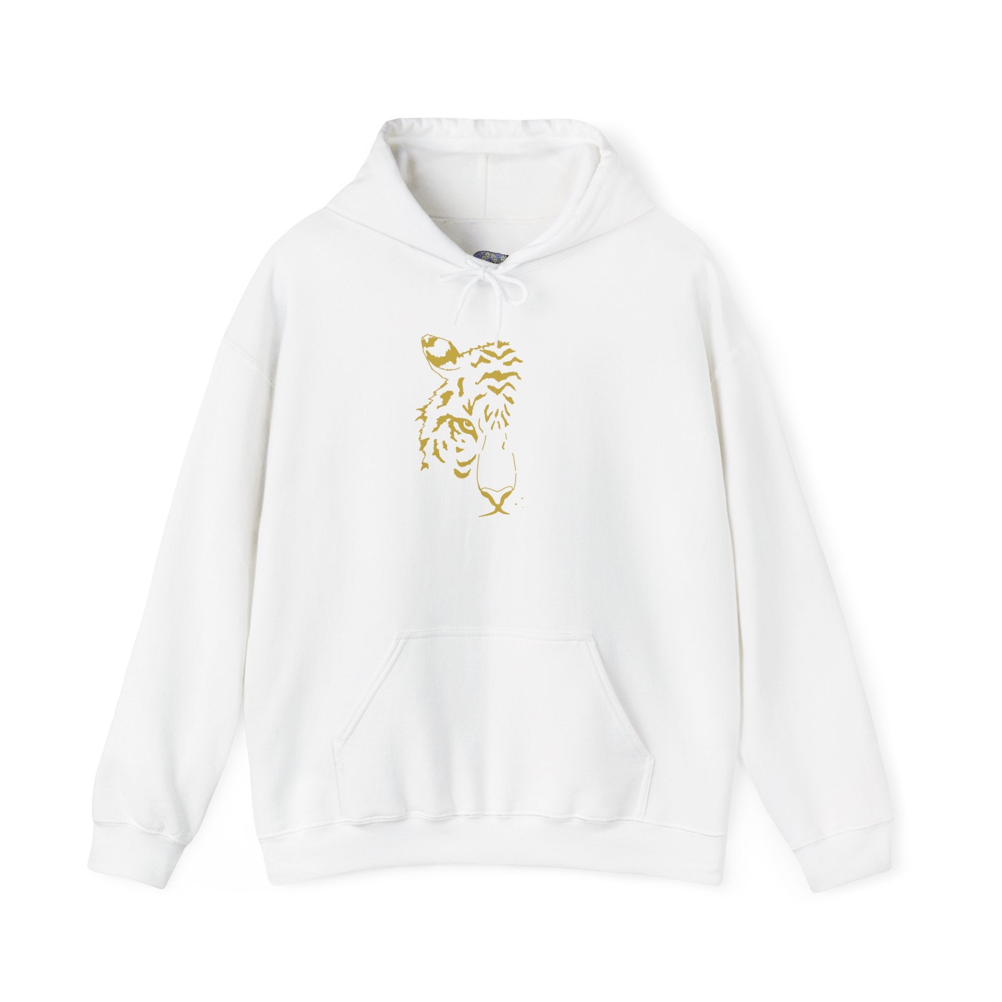 Gold-Finish Tiger Hoodie