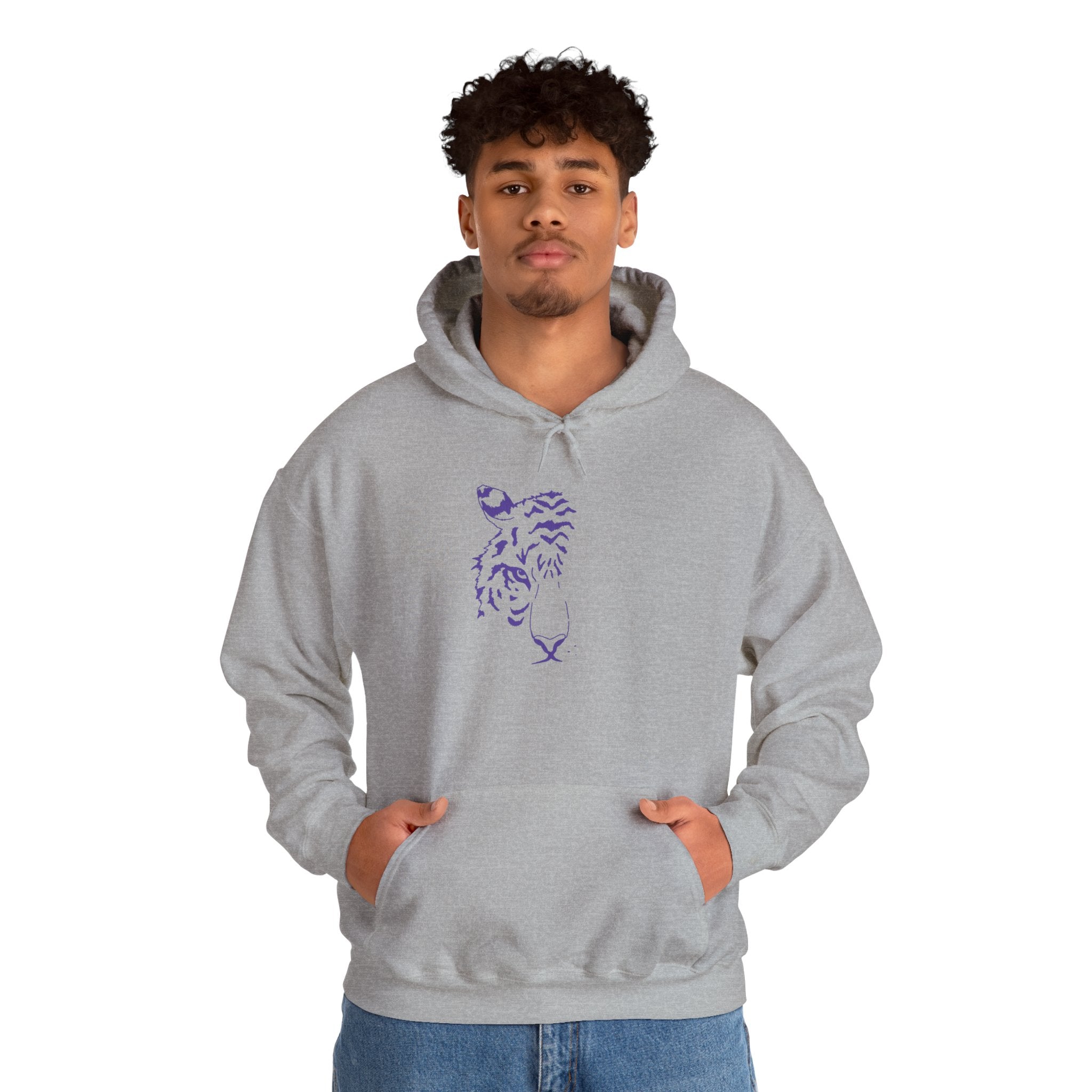 Purple Tiger Hoodie