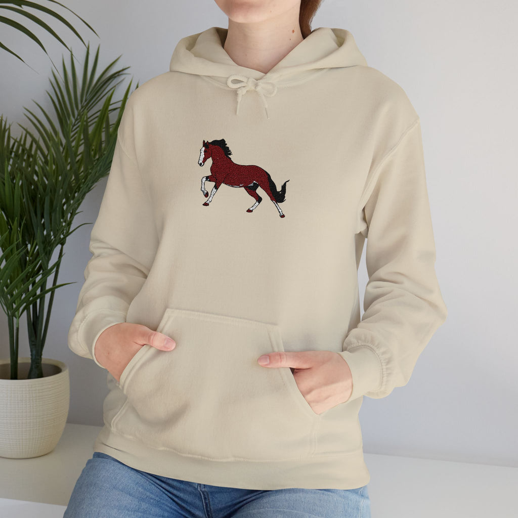 Red Running Horse Sweatshirt