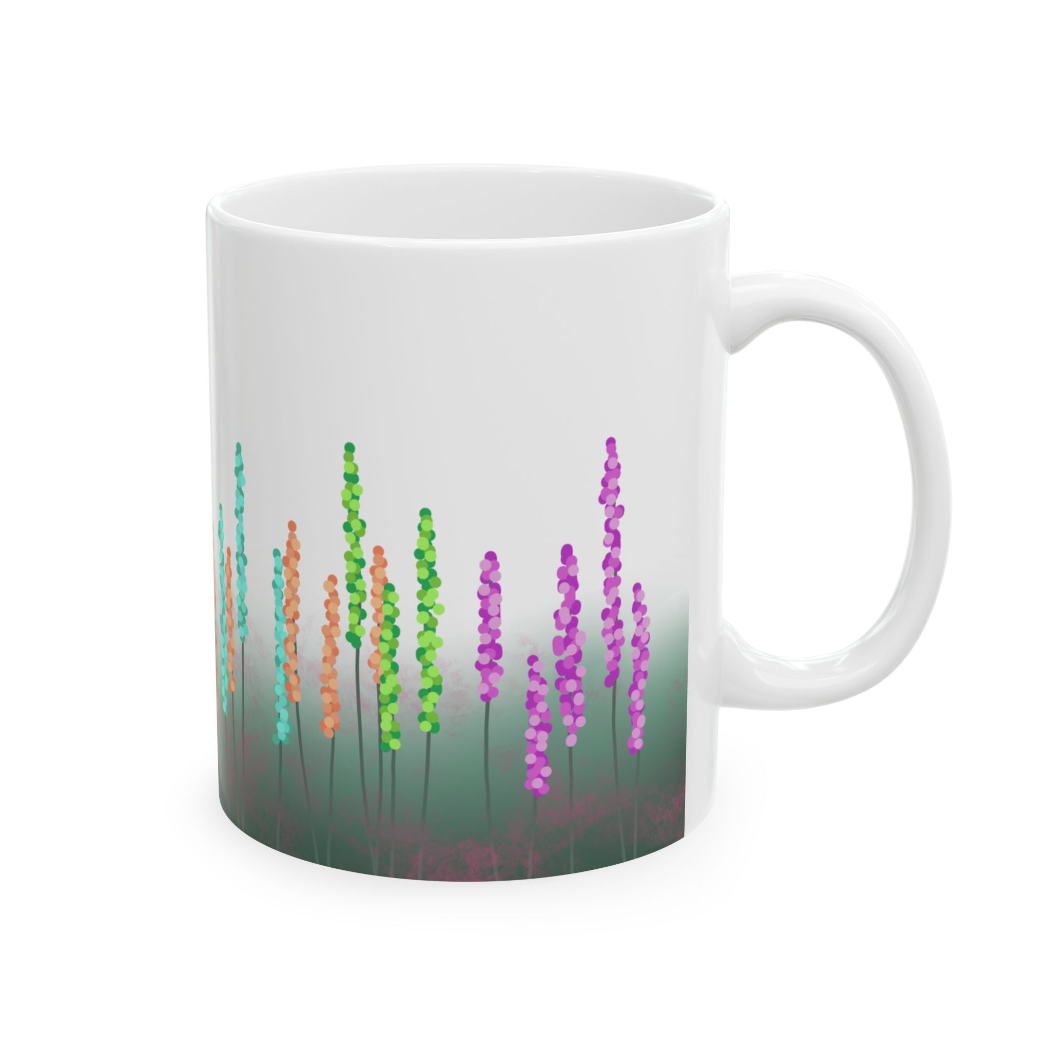Lavender Flower Mug