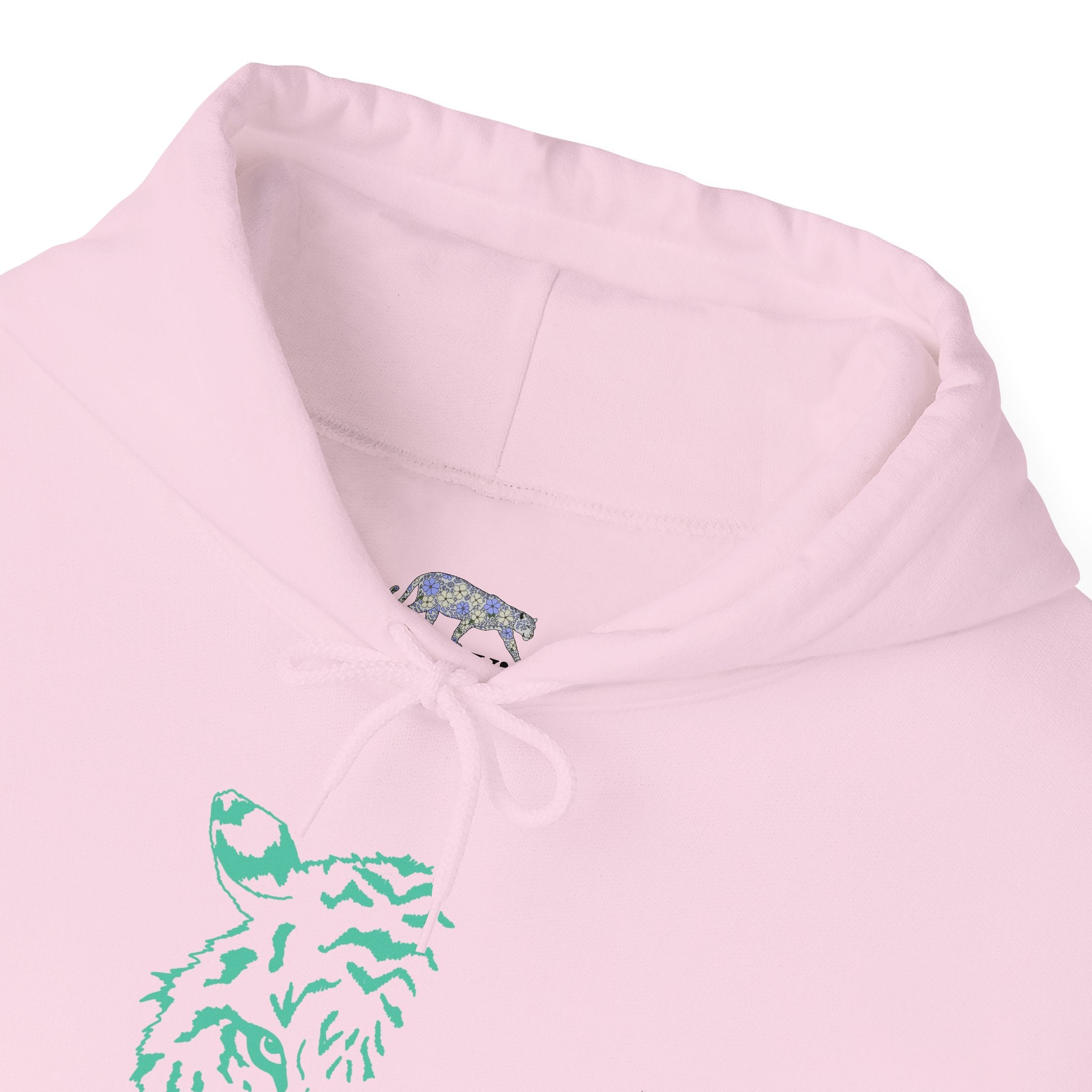 Cyan Tiger Hoodie